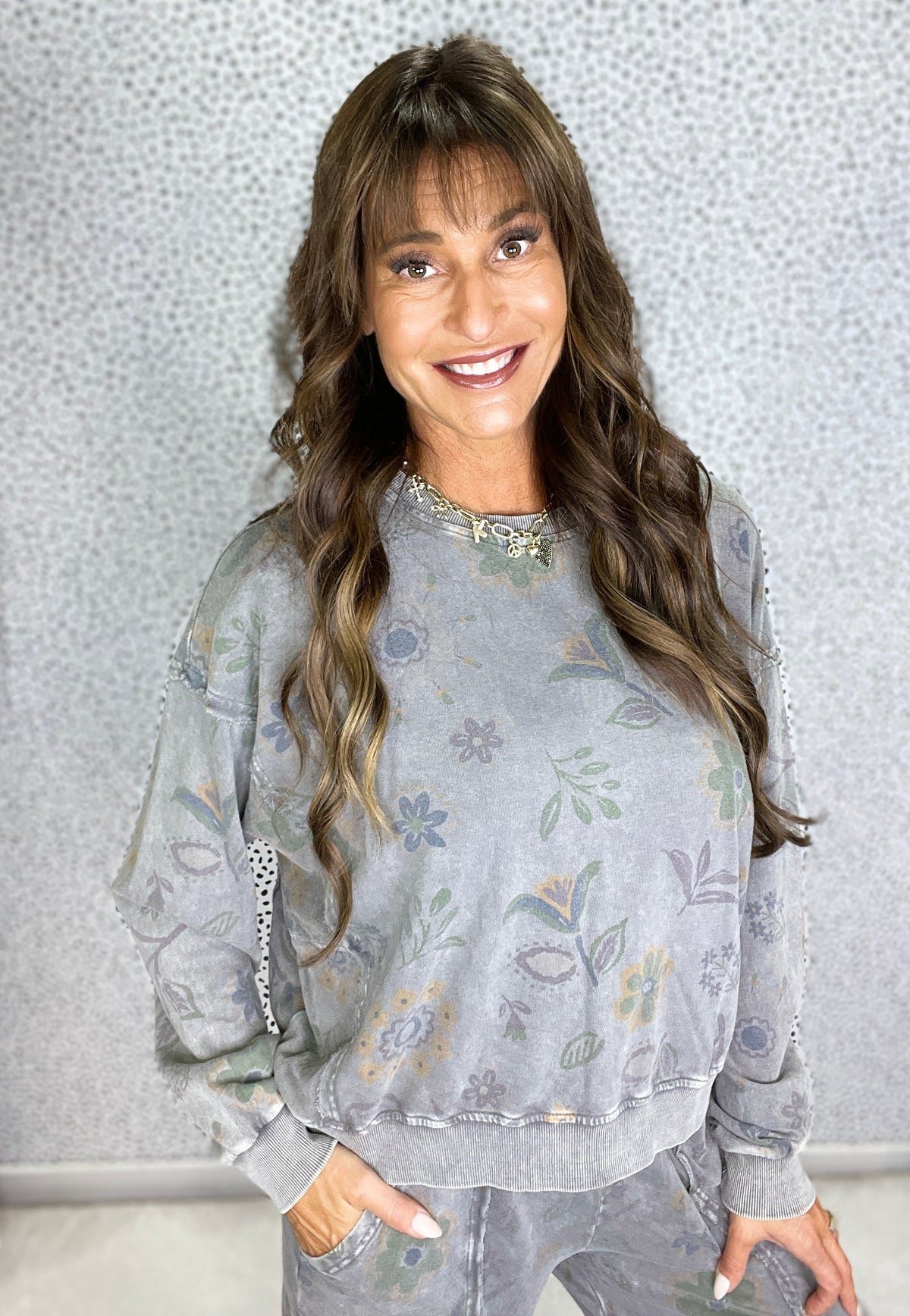 Find My Way Floral Print Top In 4 Colors