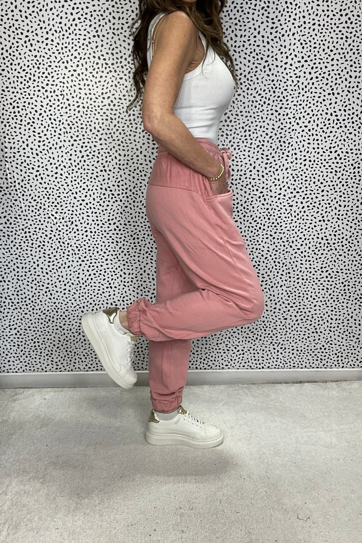 POL Walking The Line Relaxed Fit Joggers In 2 Colors *Final Sale*