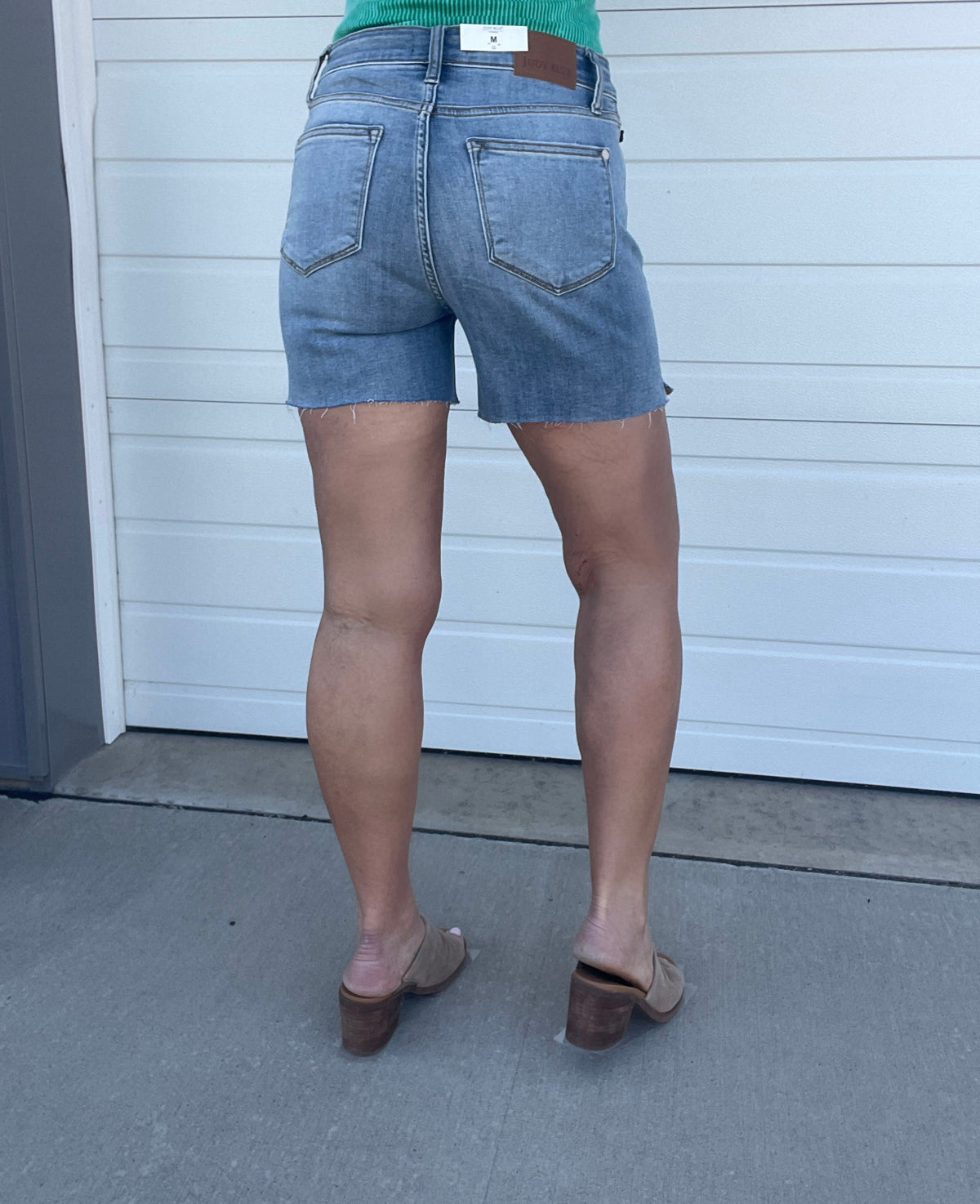 Judy Blue Willow Mid Rise Cut Off Shorts 251 *Final Sale*