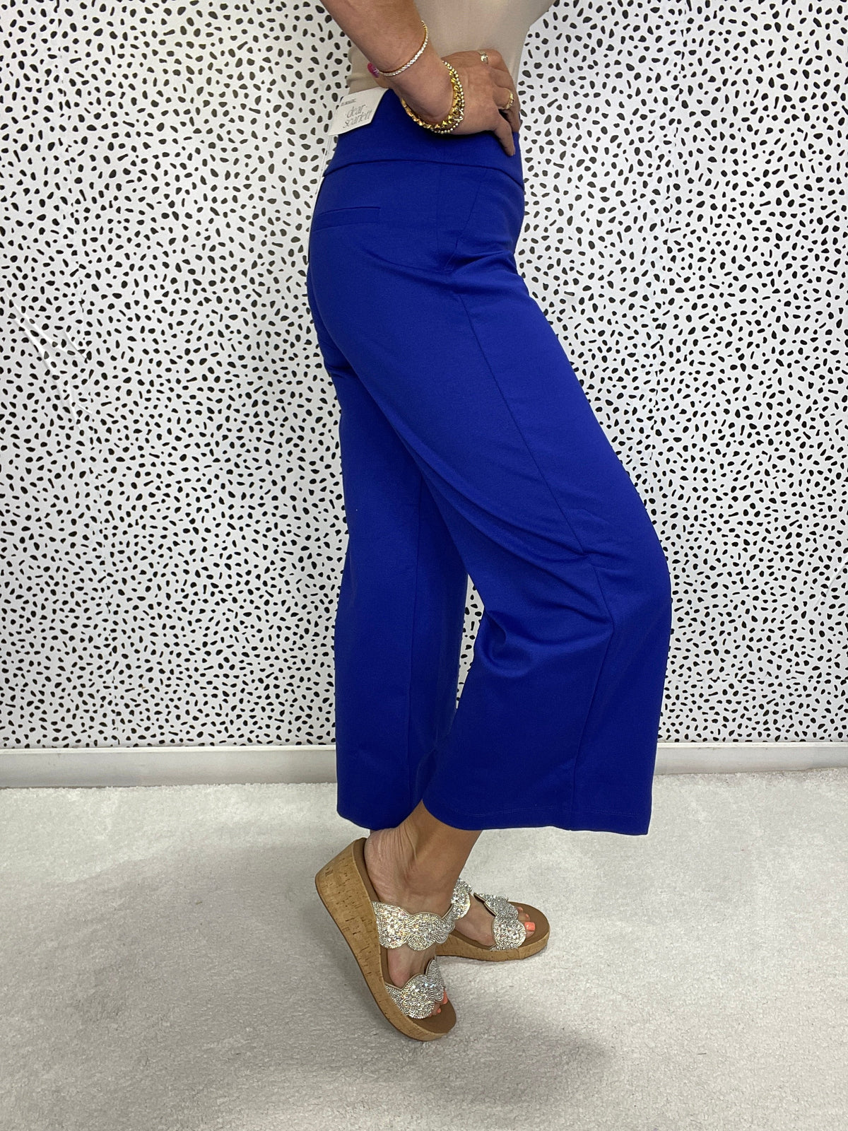 Dream Fit Wide Cropped Pant In 5 Colors *Final Sale*
