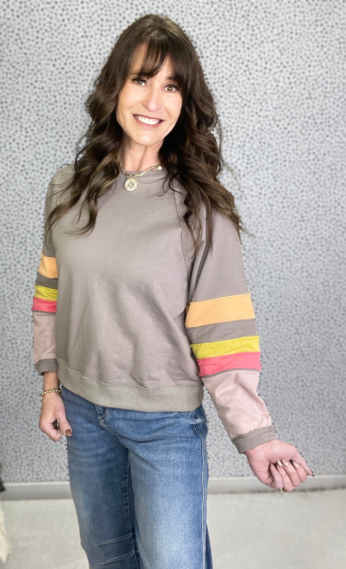 Miles On It Loose Fit Pullover In 3 Colors: Sage, Oatmeal, Mocha *Final Sale*