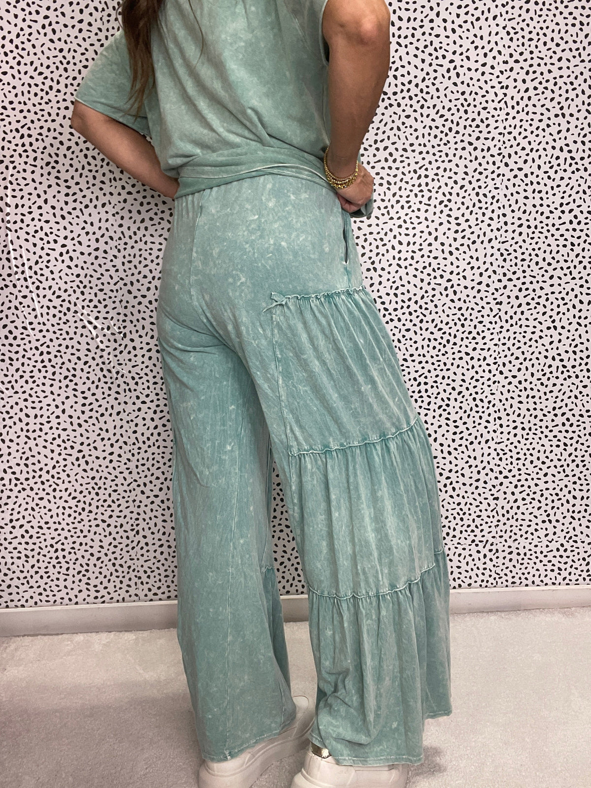Just Go With It Wide Leg Pants In 2 Colors *Final Sale*