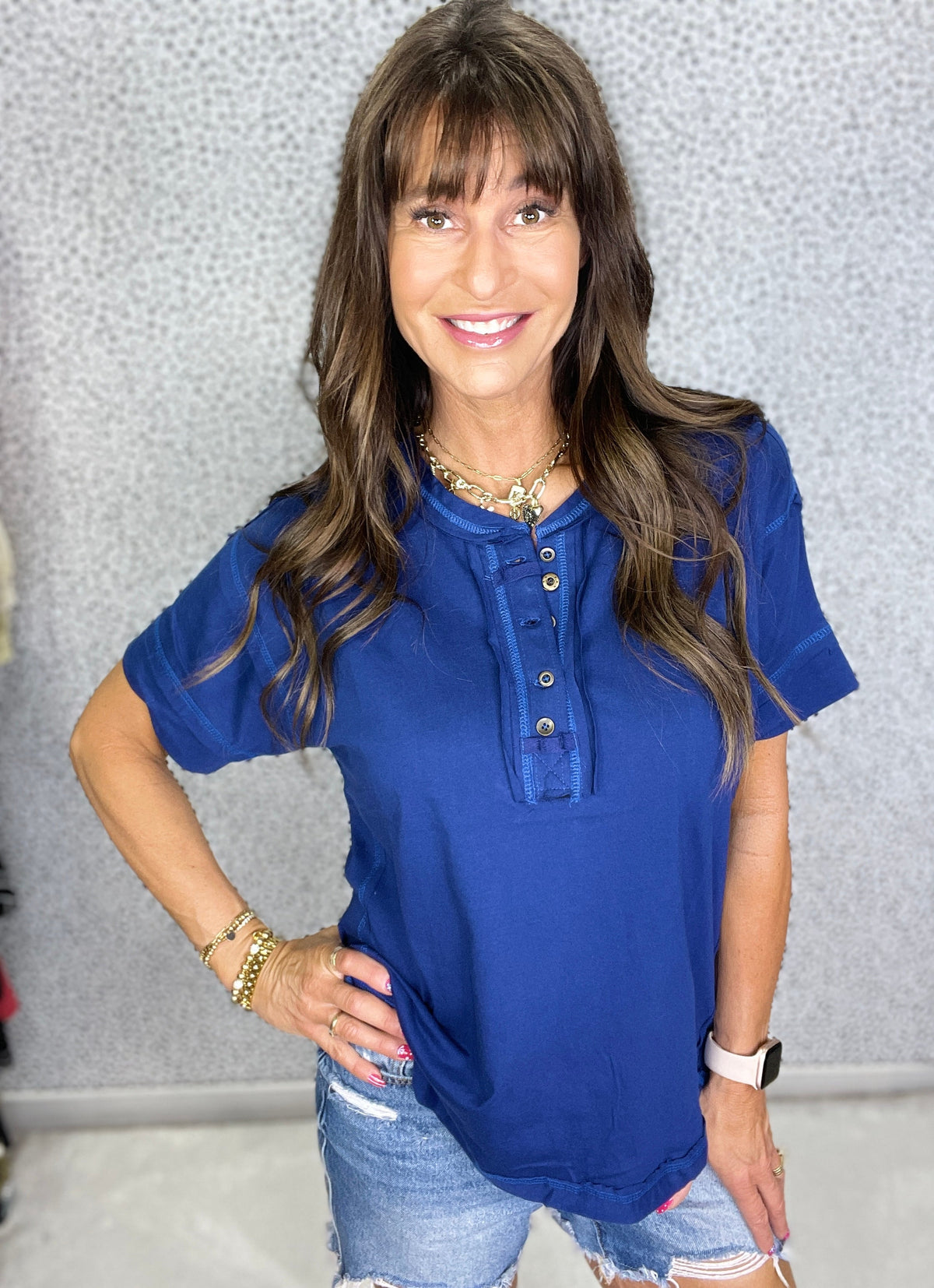 Cool Instincts Short Sleeve Top In 7 Colors *Final Sale*
