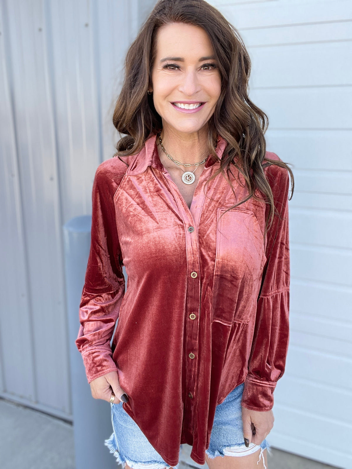 Make It After All Oversized Velvet Top In 3 Colors *Final Sale*