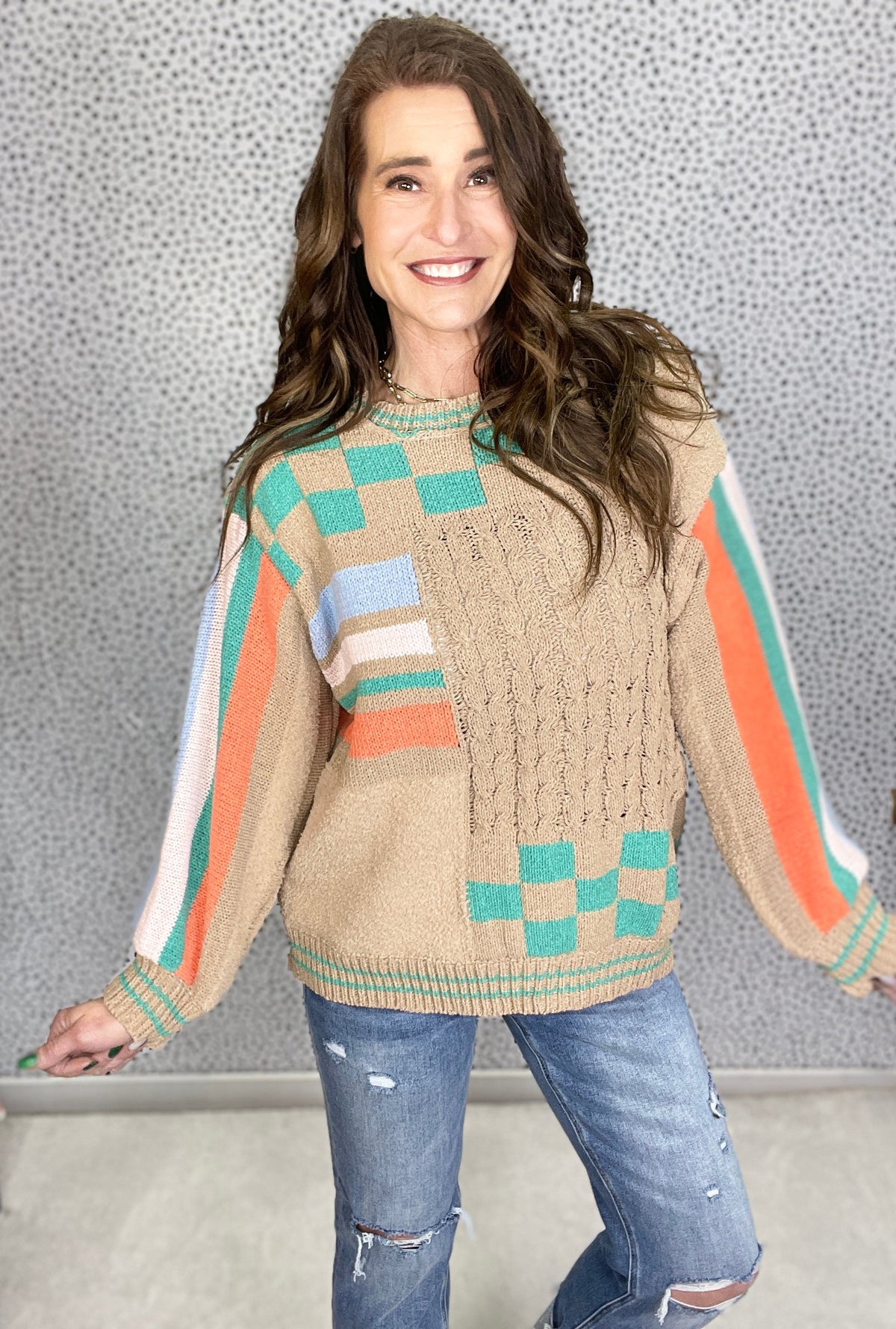 POL Heard About You Long Sleeve Sweater Top *Final Sale*