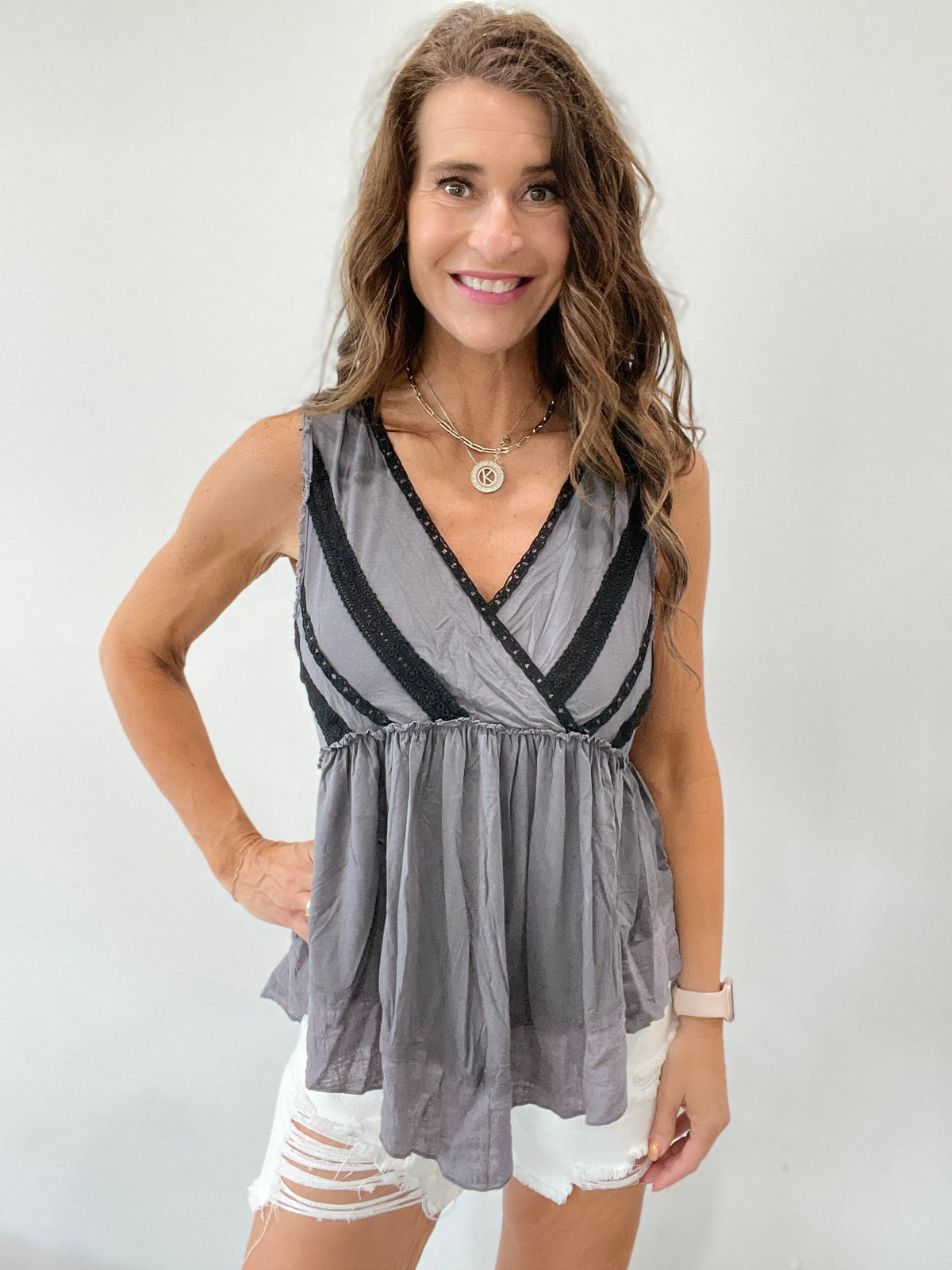 Pol Hanging With You Flowy Tank Top In 5 Colors *Final Sale*