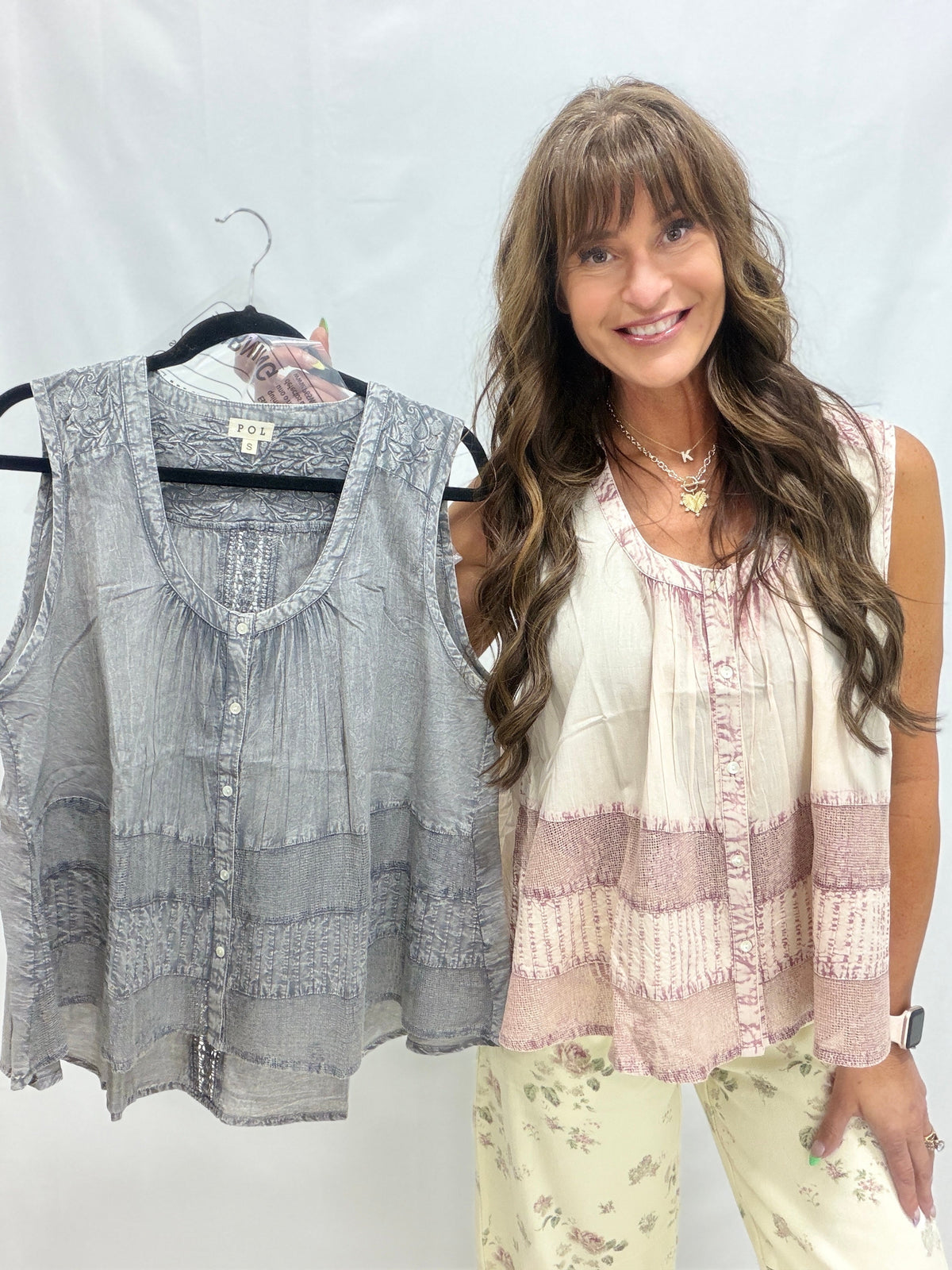 POL Sweet Soul Sleeveless Top In 2 Colors