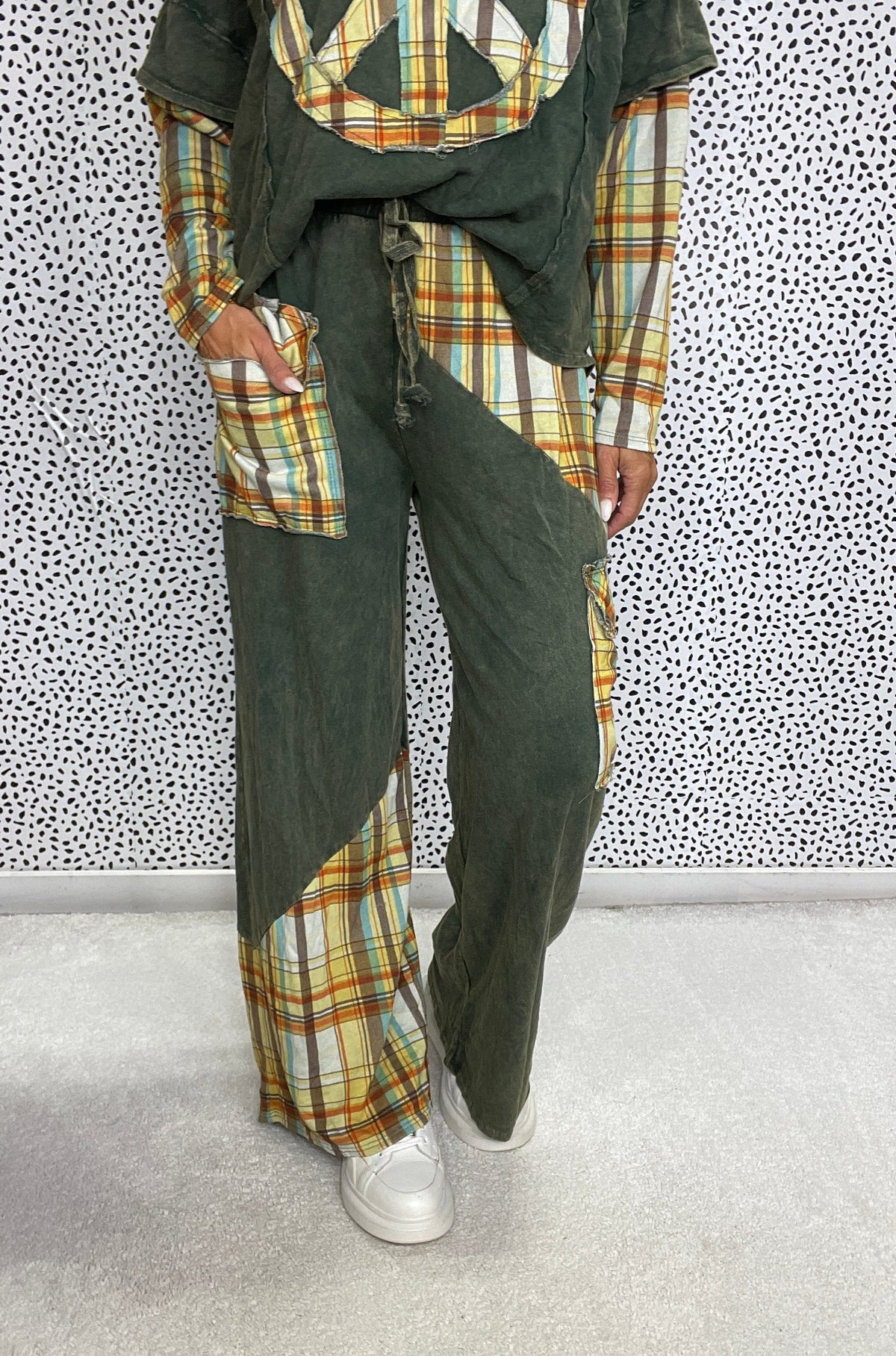 All Play No Rules Cargo Lounge Pants In 2 Colors *Final Sale*