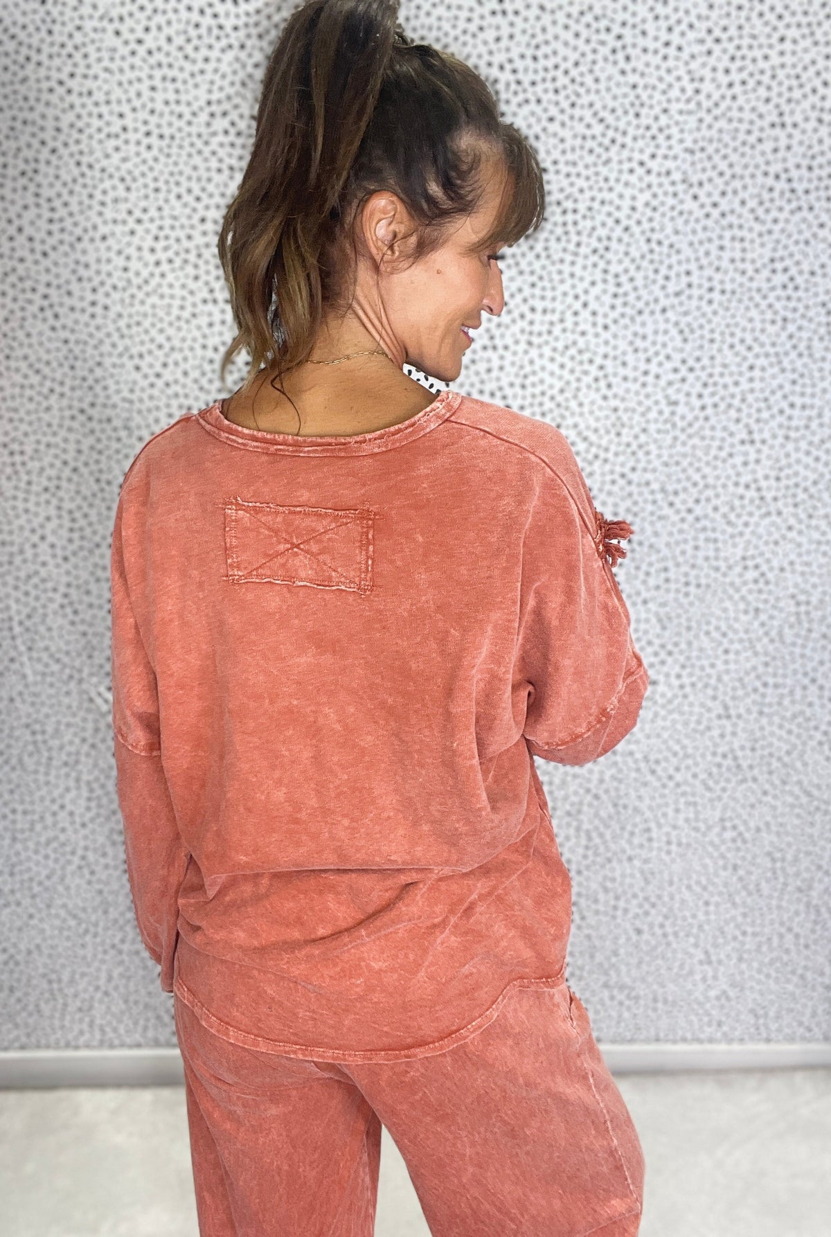 The Boho Bloom Lounge Top In 4 Colors *Final Sale*