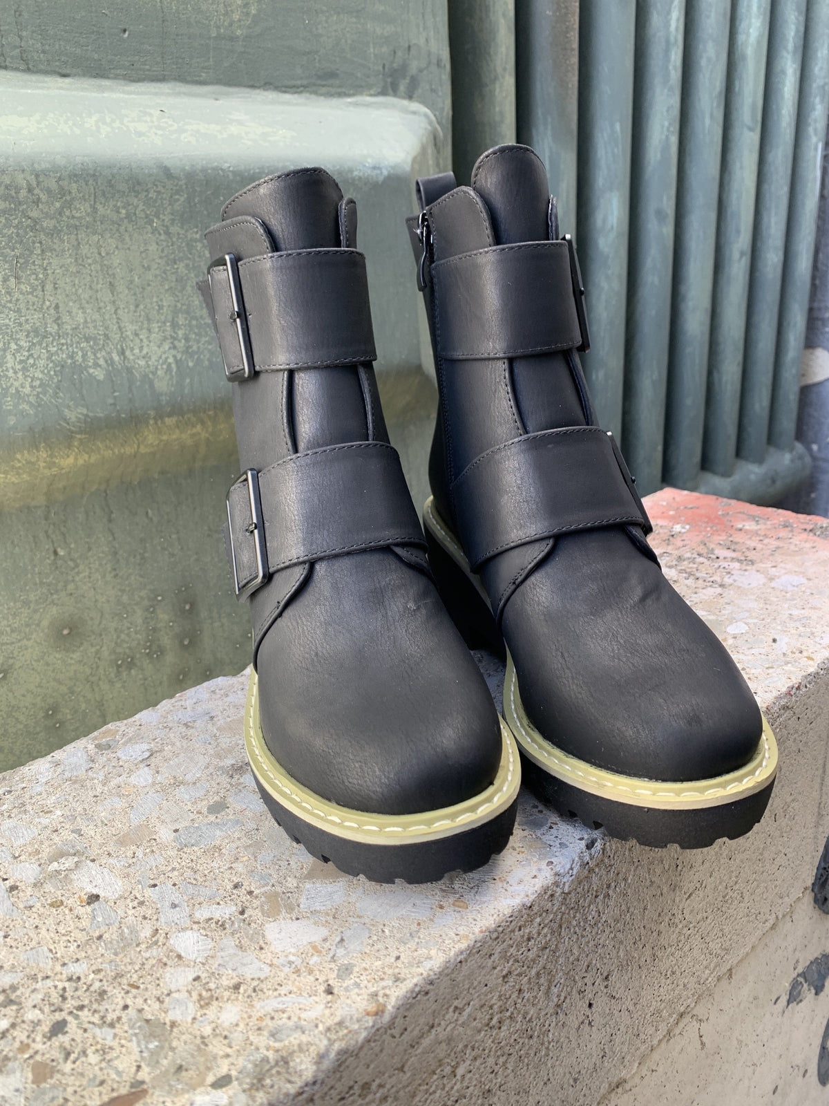 Corky's Woke Black Distressed Boots *Final Sale*