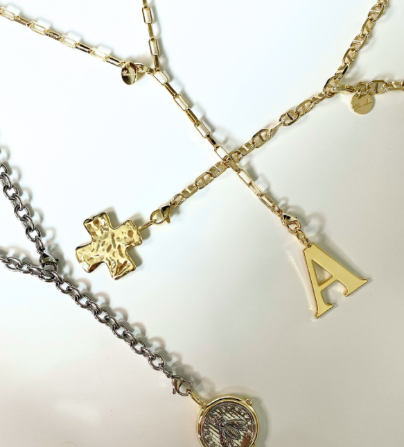Hammered Cross Charm *Final Sale*