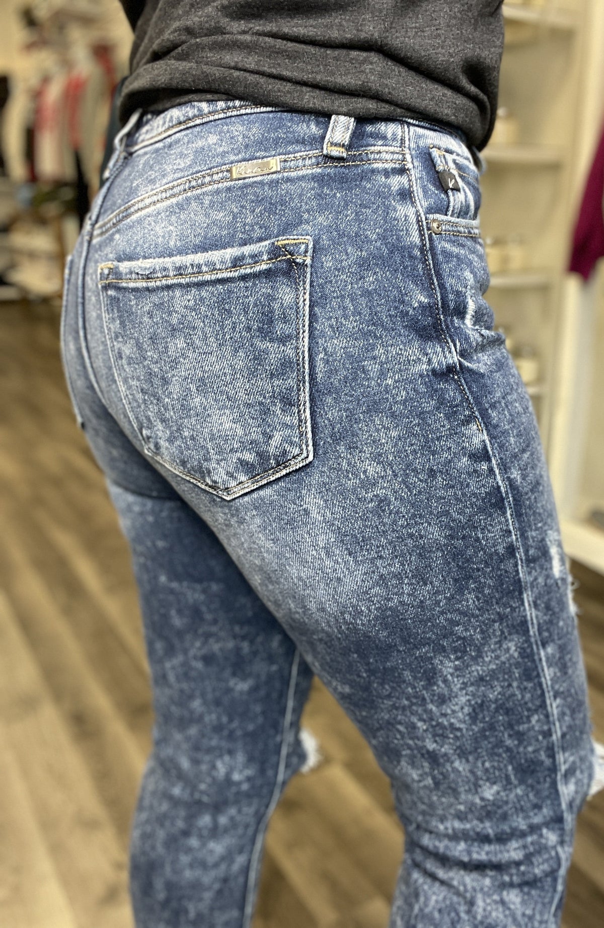 KanCan Molly Distressed Mom Jean 304 *Final Sale*