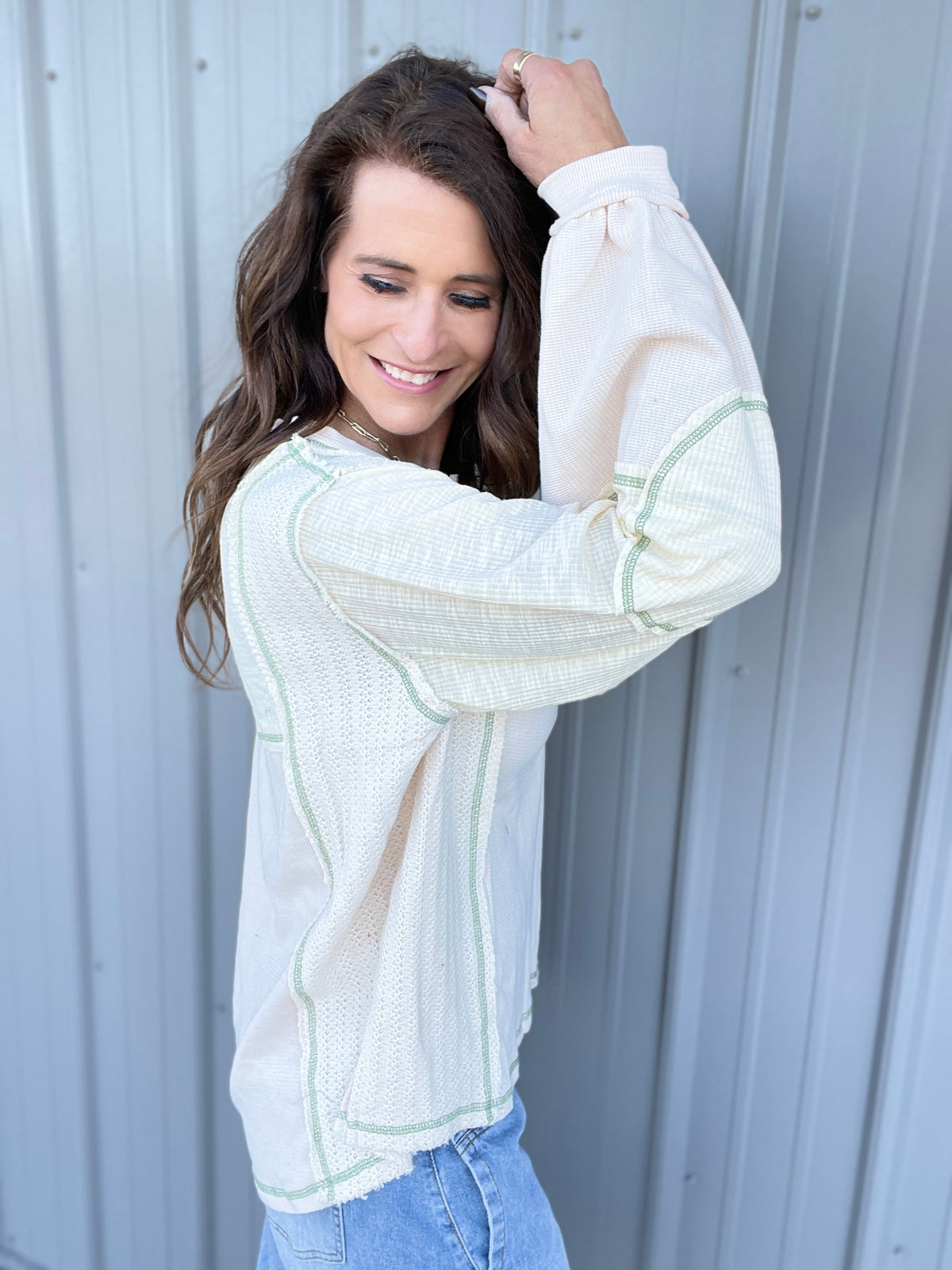 POL Take On The World Thermal Top In 2 Colors *Final Sale*