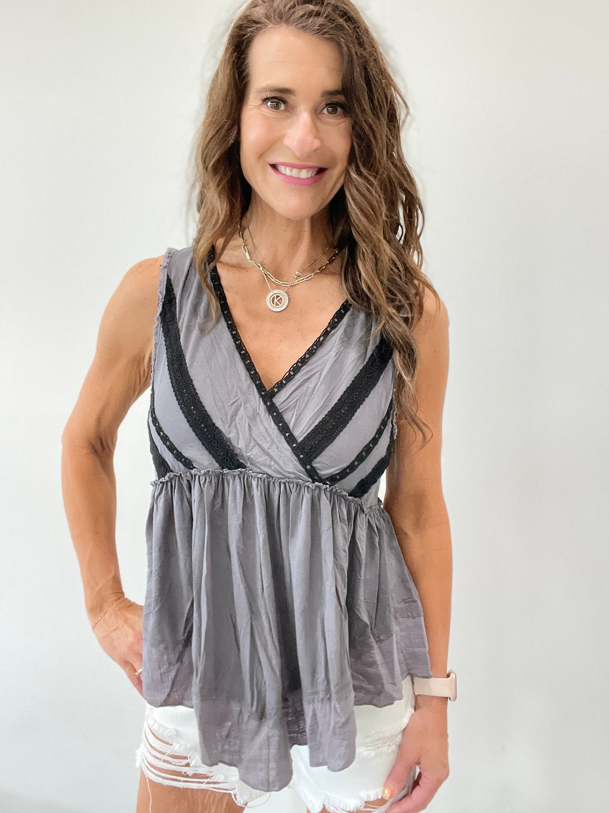 Pol Hanging With You Flowy Tank Top In 5 Colors *Final Sale*