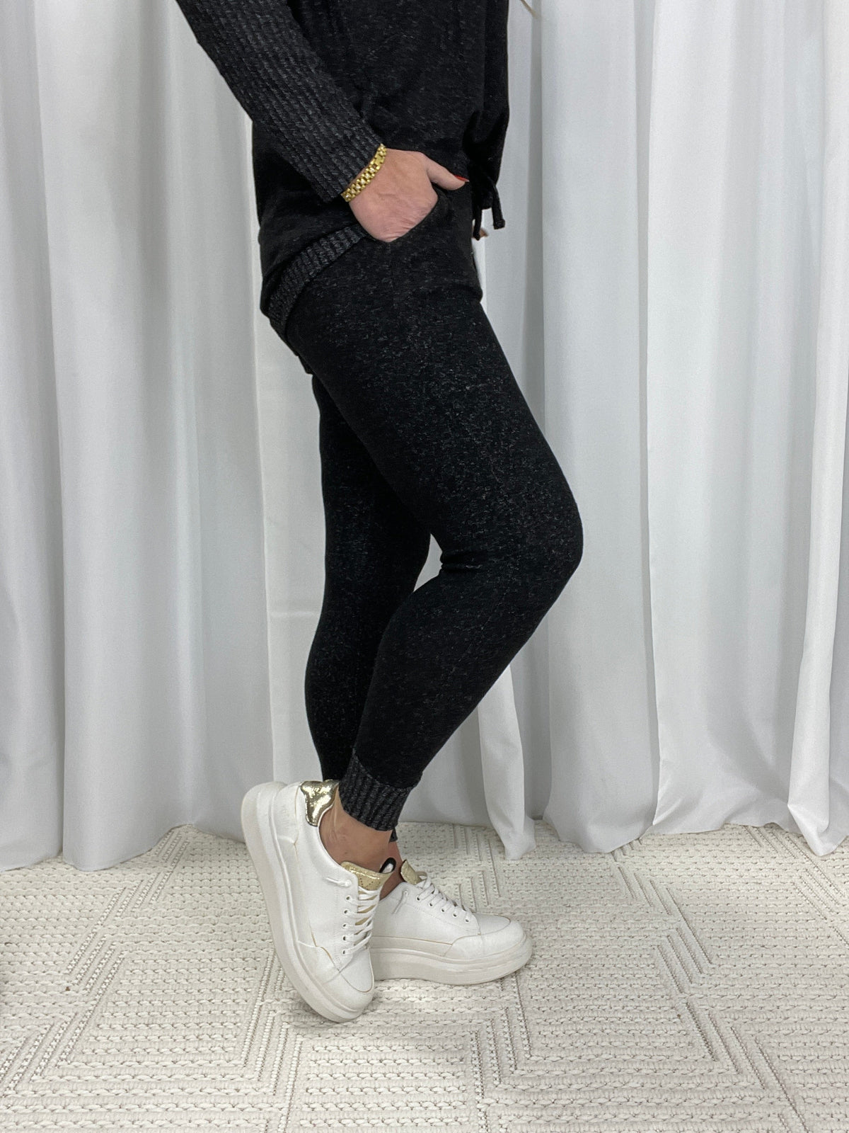 Mixed Up Hanging Out Joggers *Final Sale*