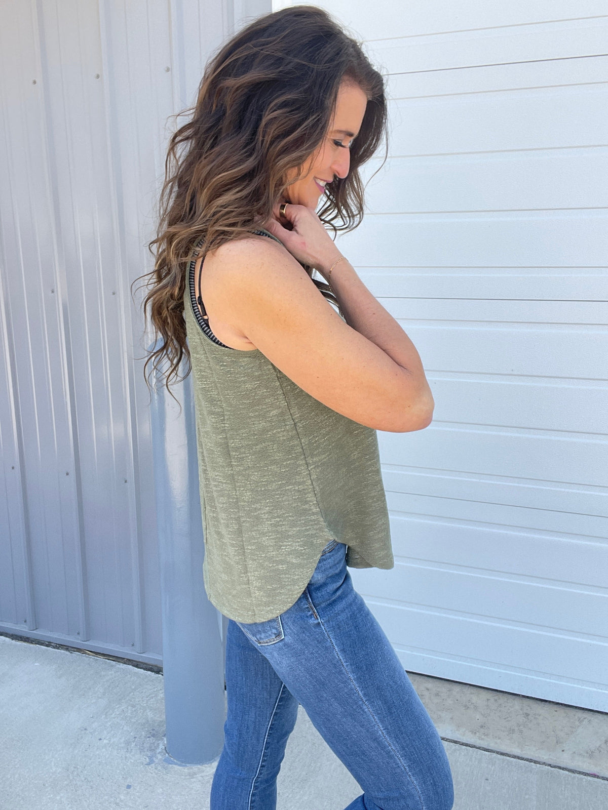 Burnout Lightweight Sweater Knit Tank Top in 6 Colors *Final Sale*