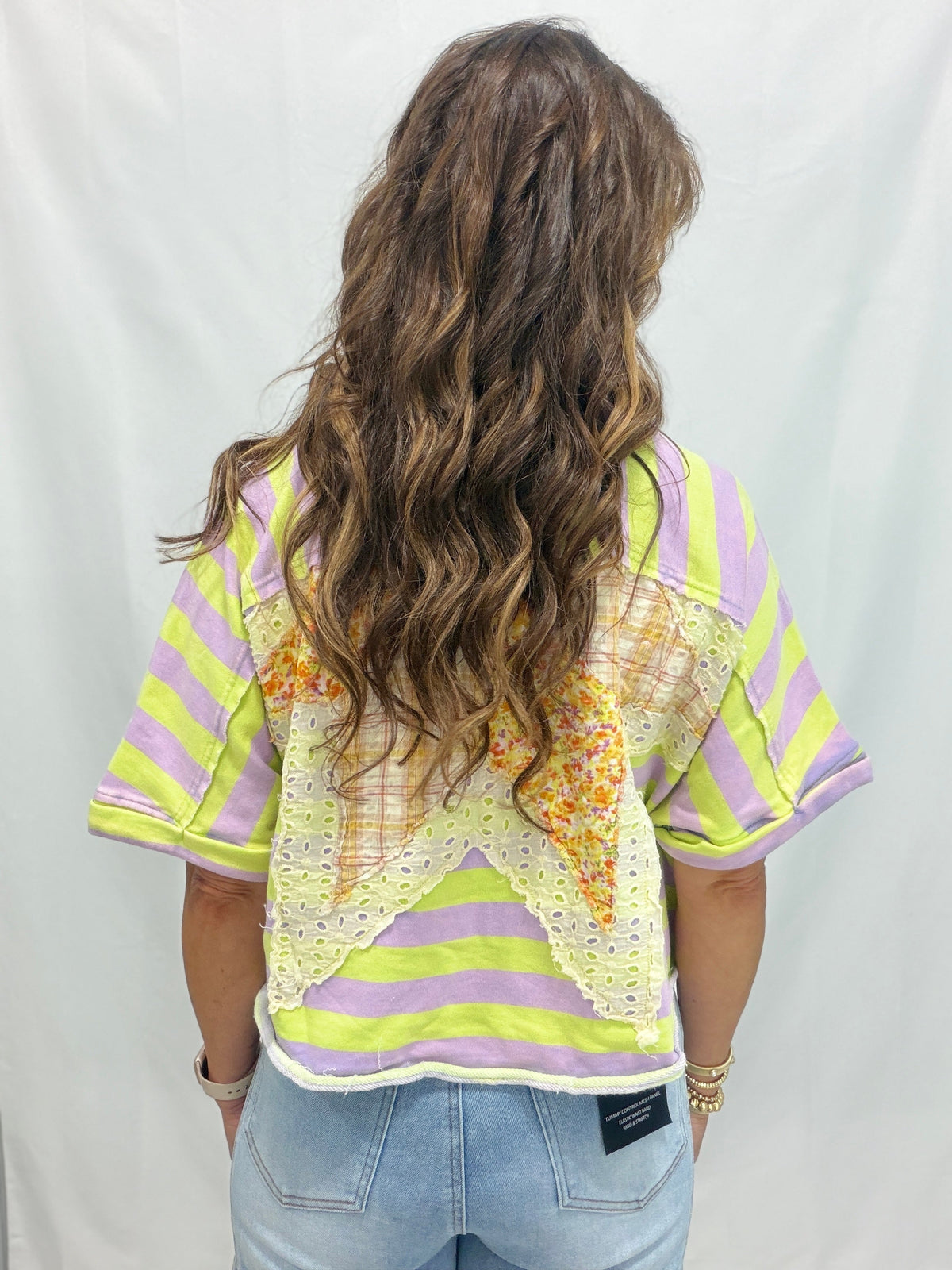 Oli & Hali Forever A Star Short Sleeve Top In 2 Colors
