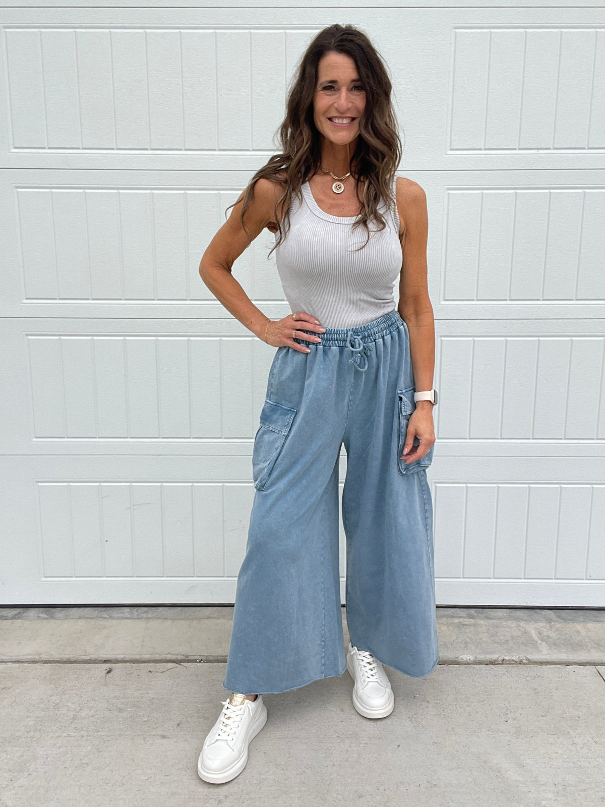 Write A Song Terry Knit Pants In 4 Colors