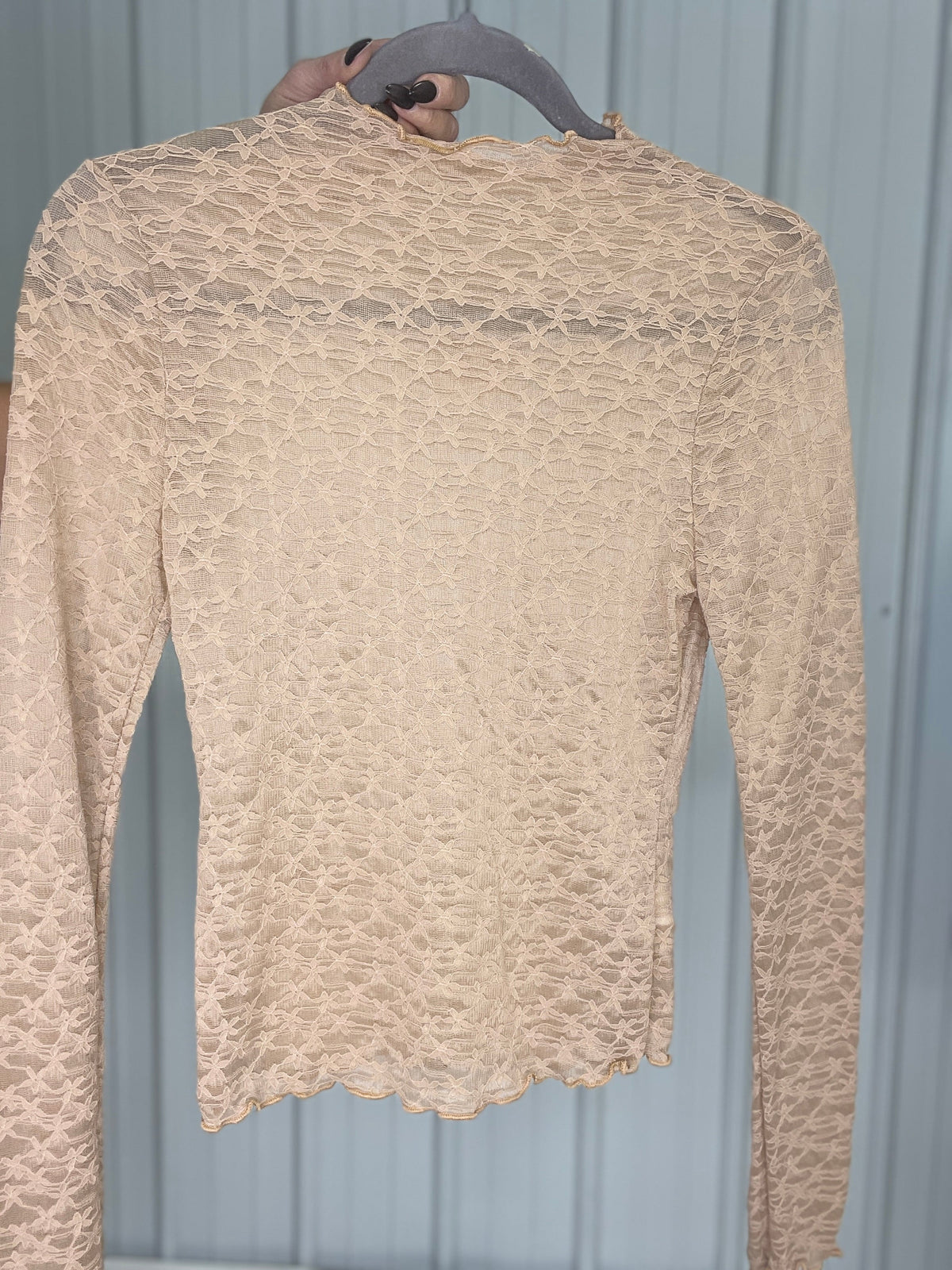 Sheer Petal Lace Top in 5 Colors *Final Sale*