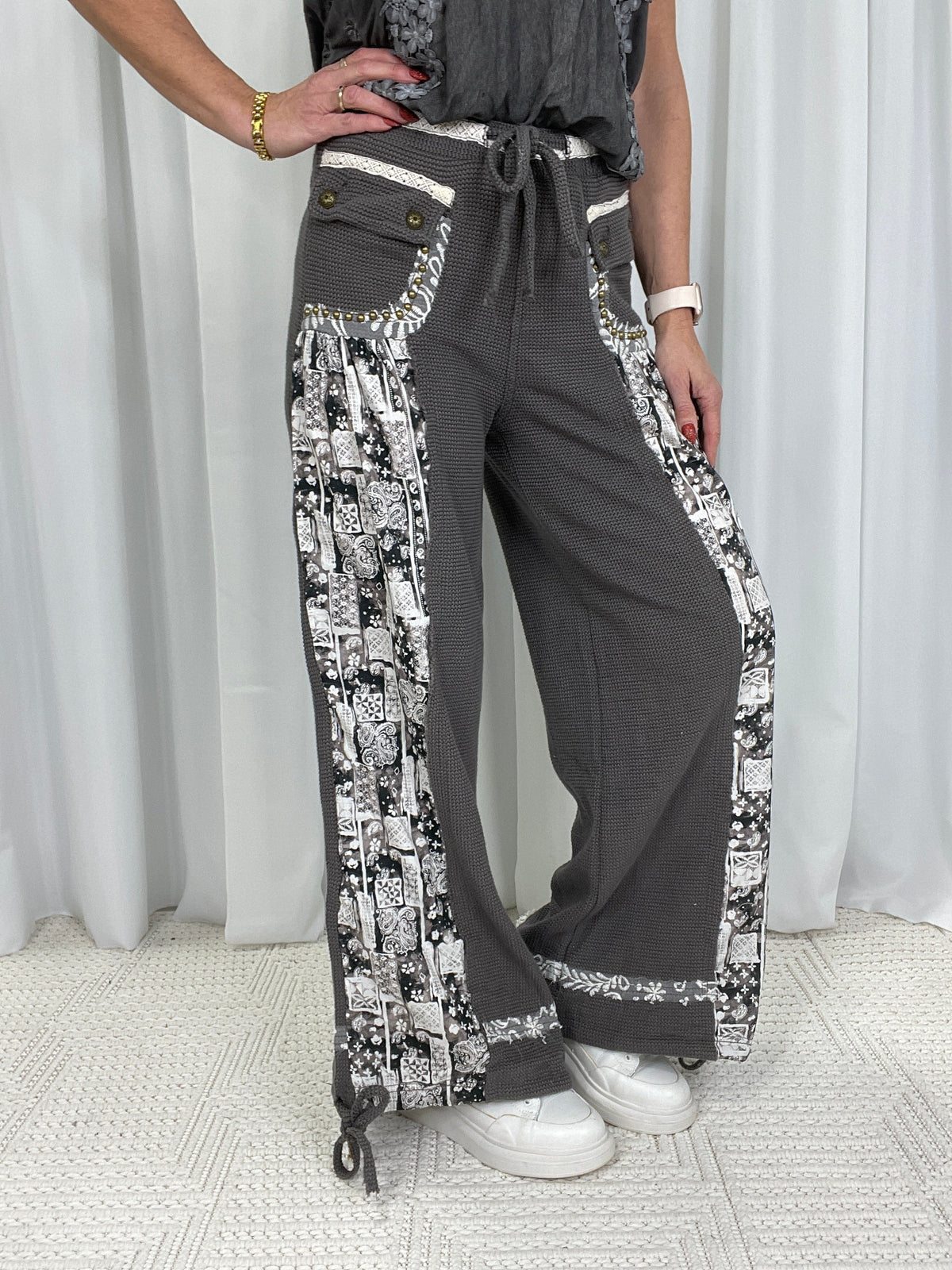 POL Something About It Waist Tie Pants In 2 Colors