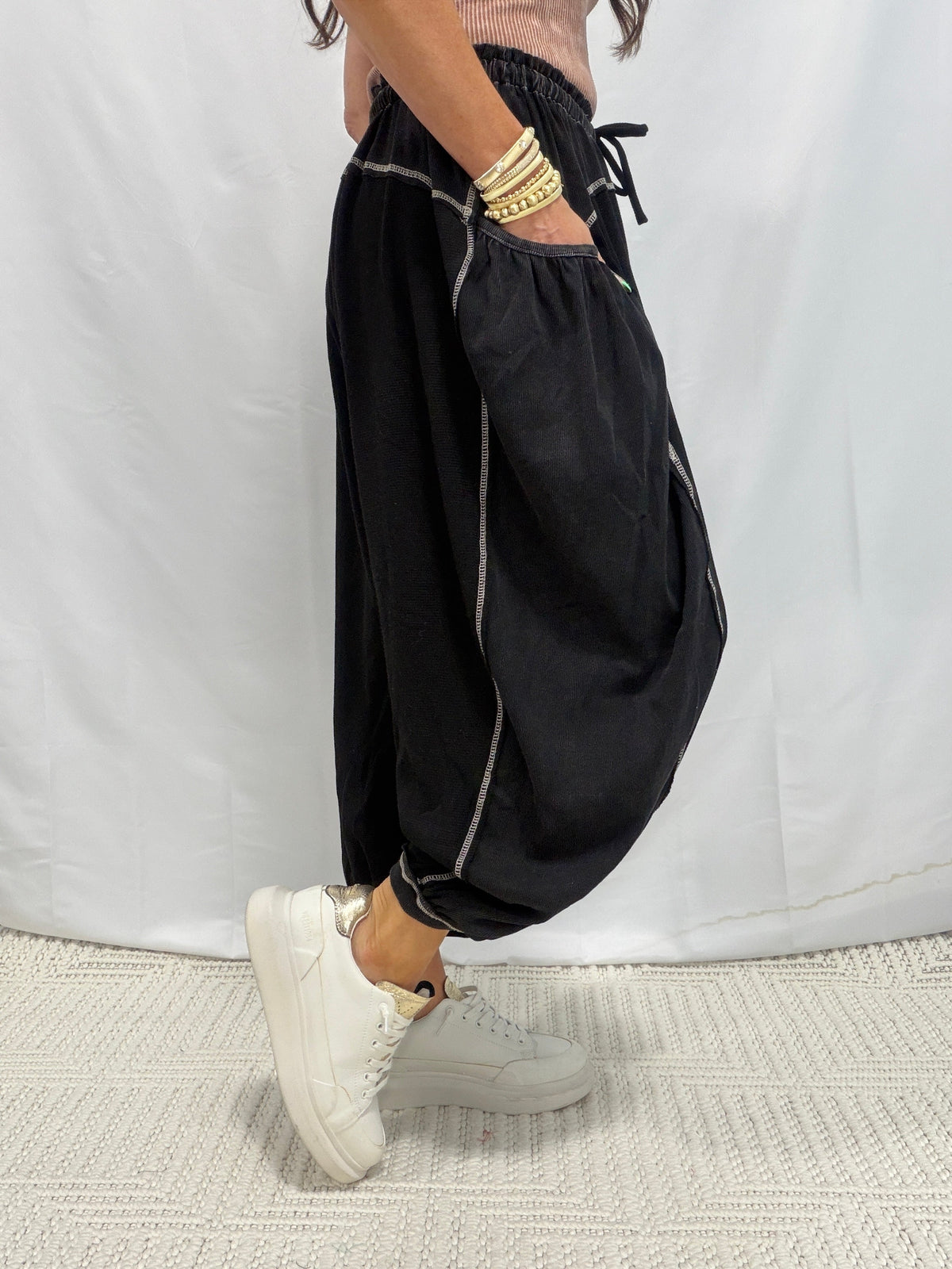 POL Soft Glow Jogger Pants In Black