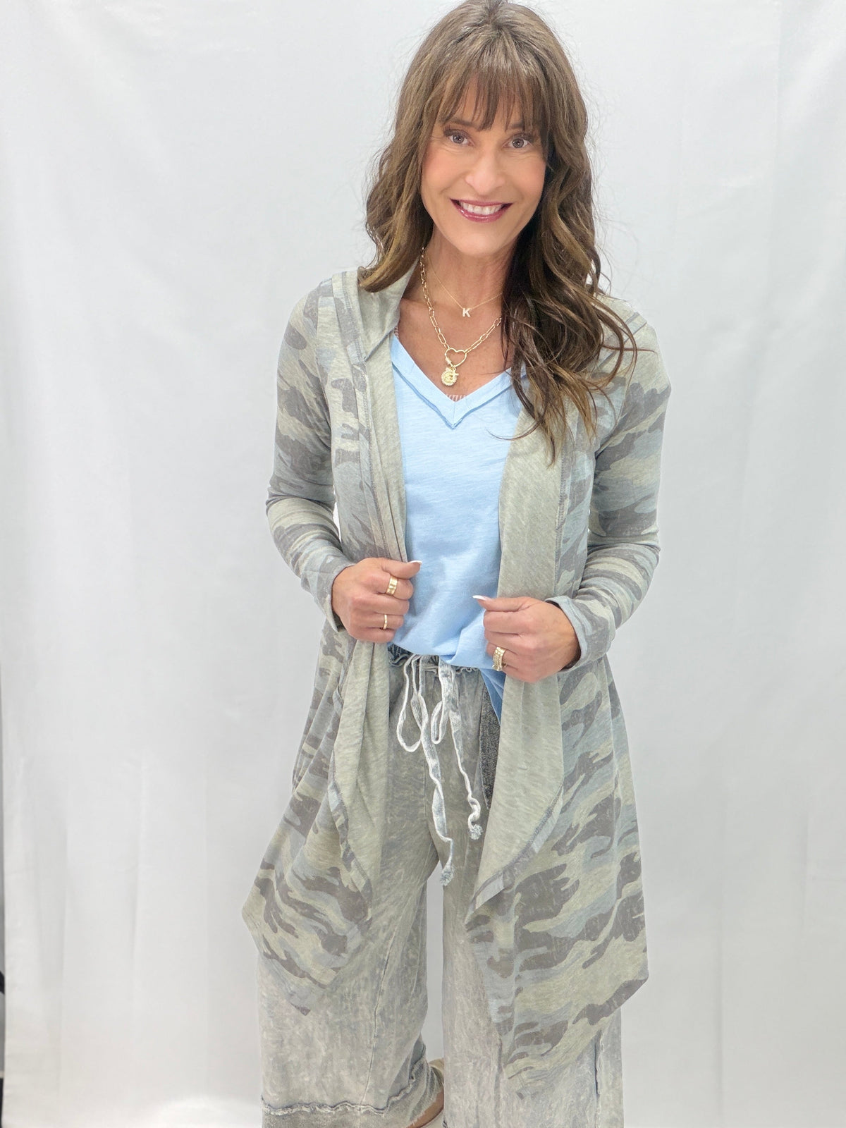 Everyday Edge Camo Cardigan *Final Sale*