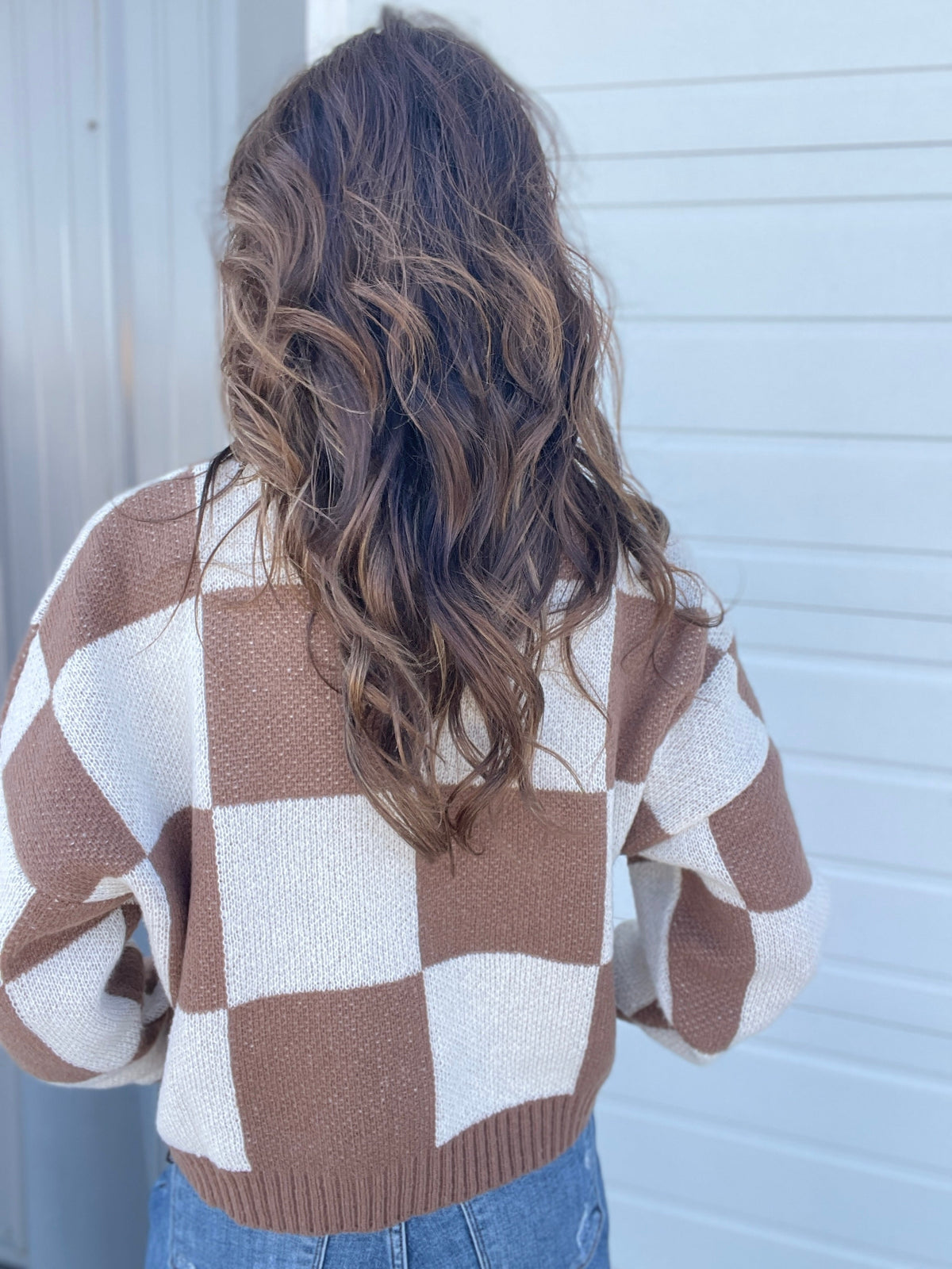 Pass The Vibe Check Mock Neck Sweater In 2 Colors: Mocha, Black *Final Sale*