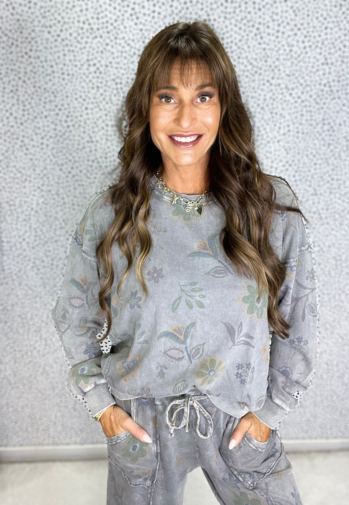 Find My Way Floral Print Top In 4 Colors