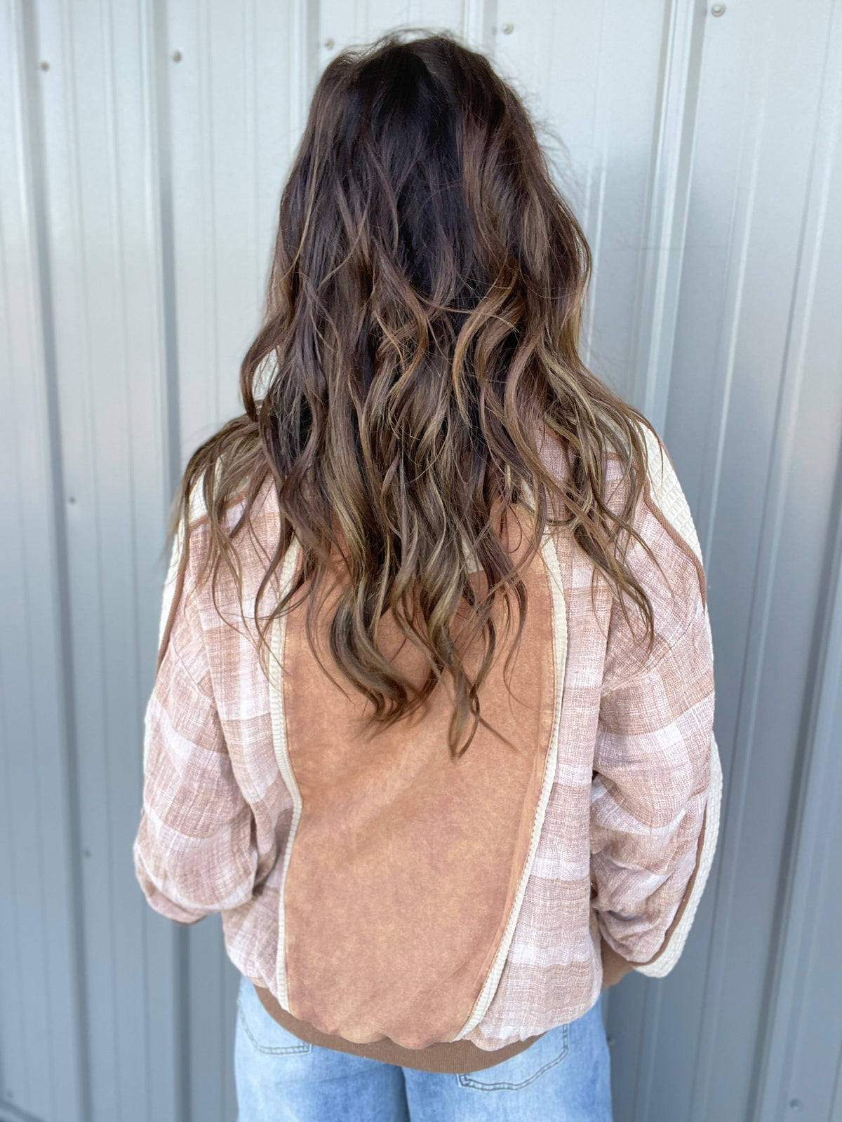 Oli & Hali That's For Sure Mineral Washed Oversized Pullover Top In 2 Colors *Final Sale*