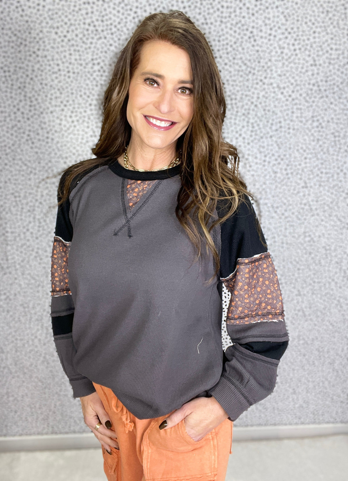 POL High Speed Thermal Long Sleeve Top In 2 Colors *Final Sale*