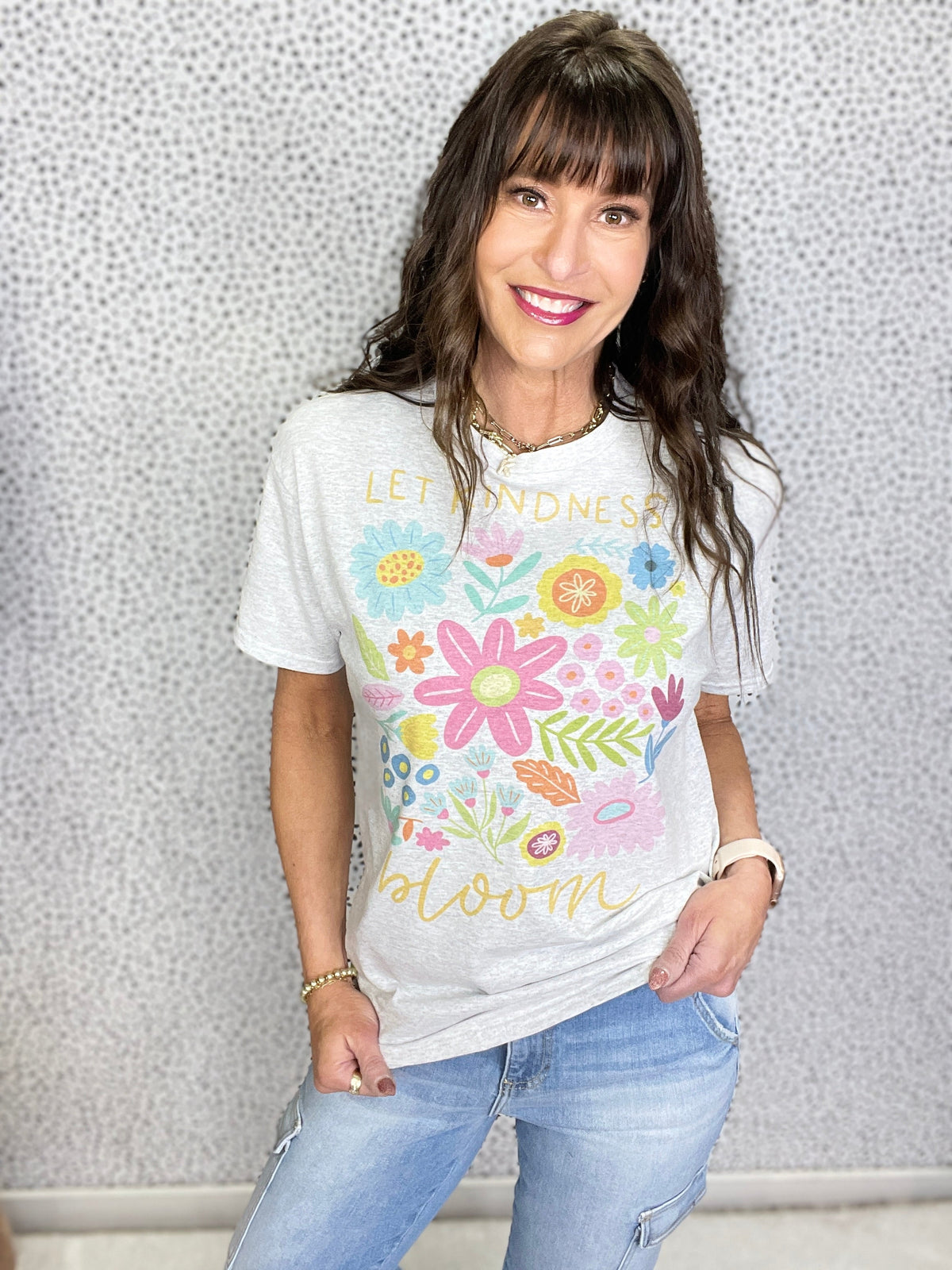 Let Kindness Bloom Tee OR Crewneck Sweatshirt