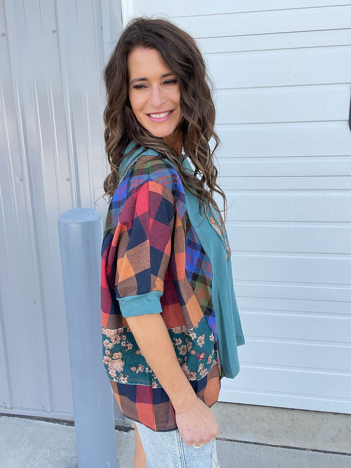 Whole Peace Terry Knit Short Dolman Sleeve Top In 5 Colors *Final Sale*