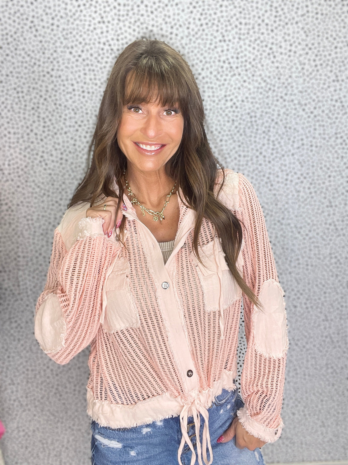 Pol Drift Sheer Hoodie Top in 3 Colors