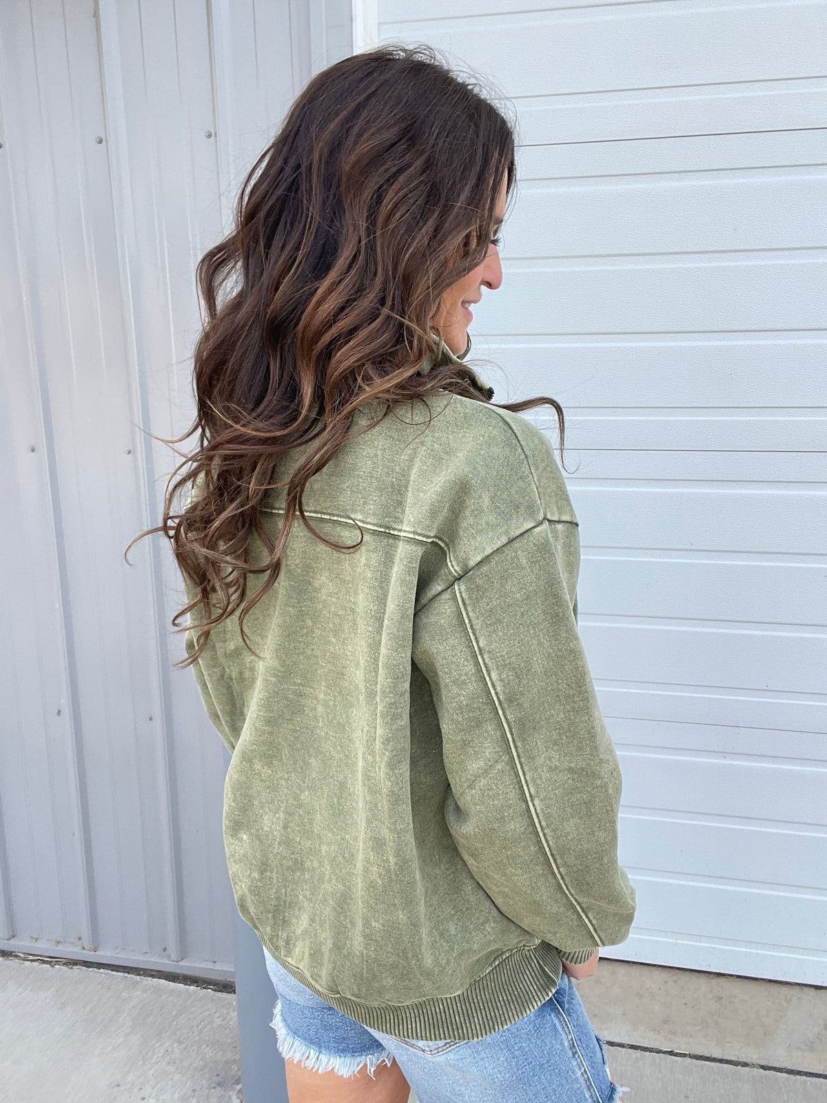 Always And Forever Acid Wash Pullover In 4 Colors *Final Sale*