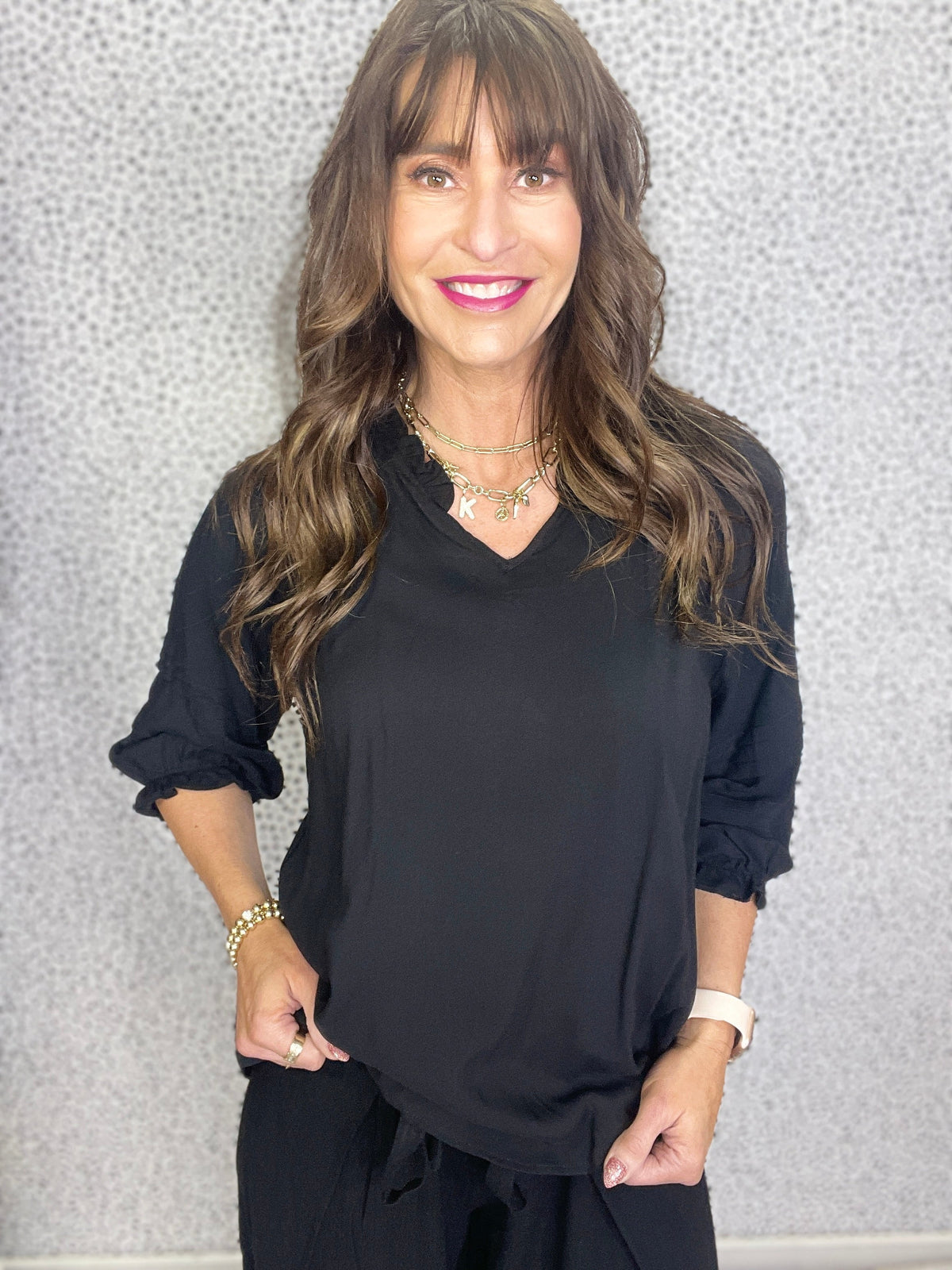 Searching For You Easy Details Top In 3 Colors *Final Sale*