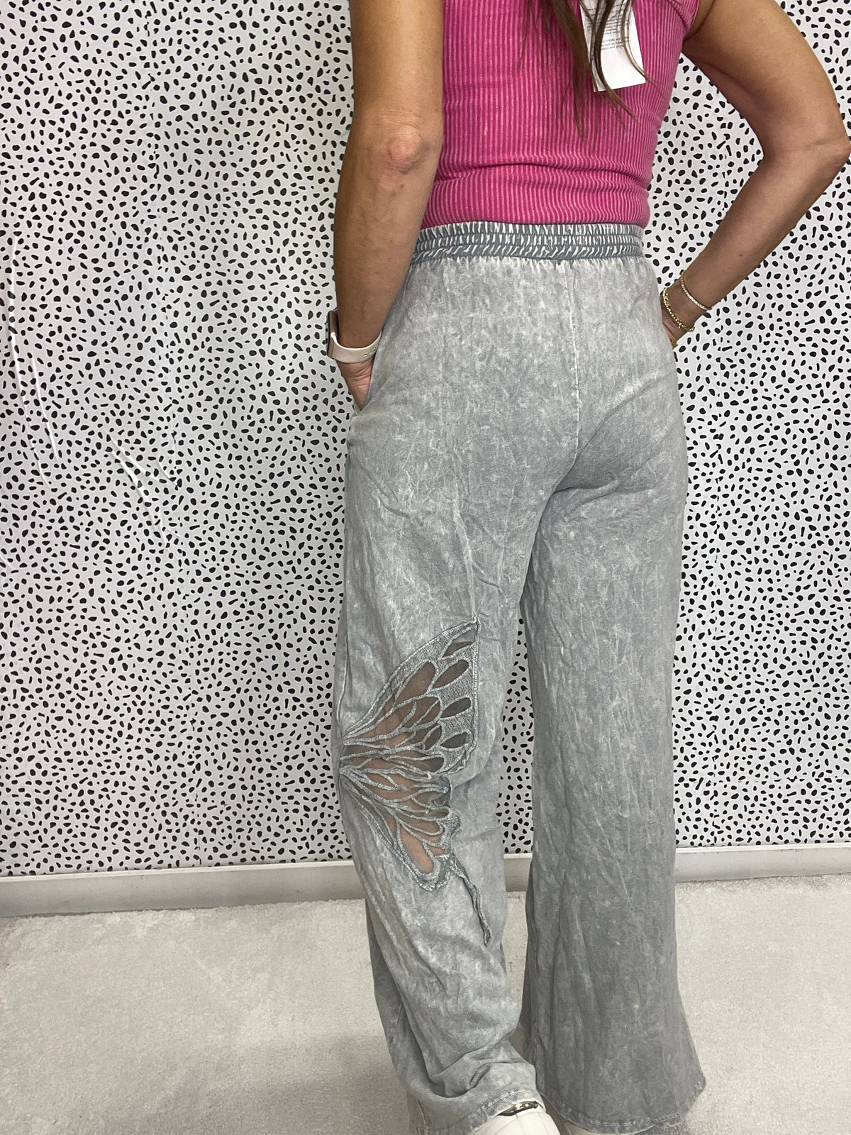 Lazy Days Butterfly Wide Leg Pants *Final Sale*