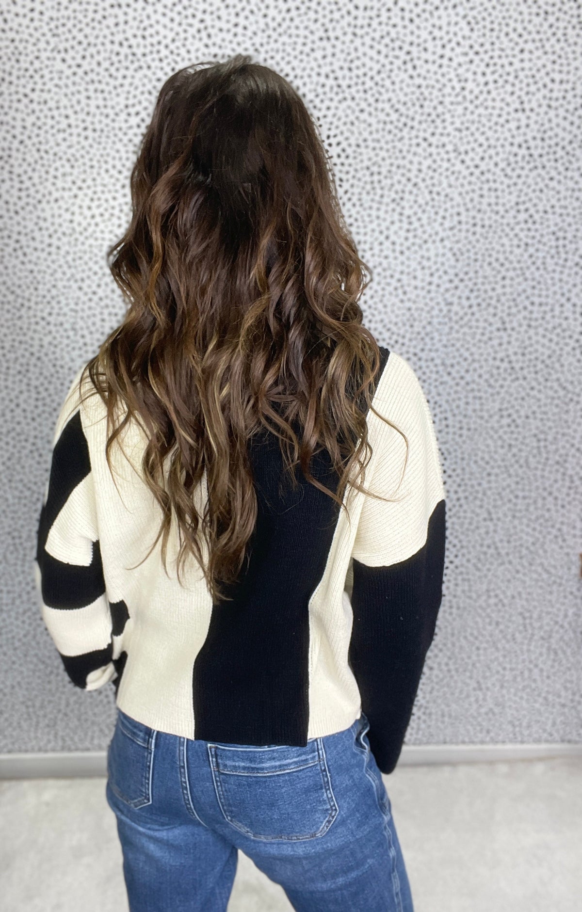 Secret To Hold Mock Neck Striped Sweater In 2 Colors *Final Sale*