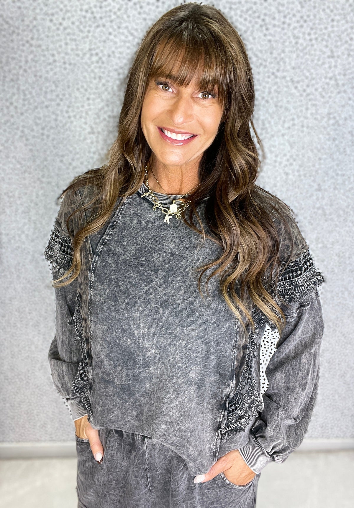 Fiercely Fun Fringe Tassel Top In 2 Colors *Final Sale*