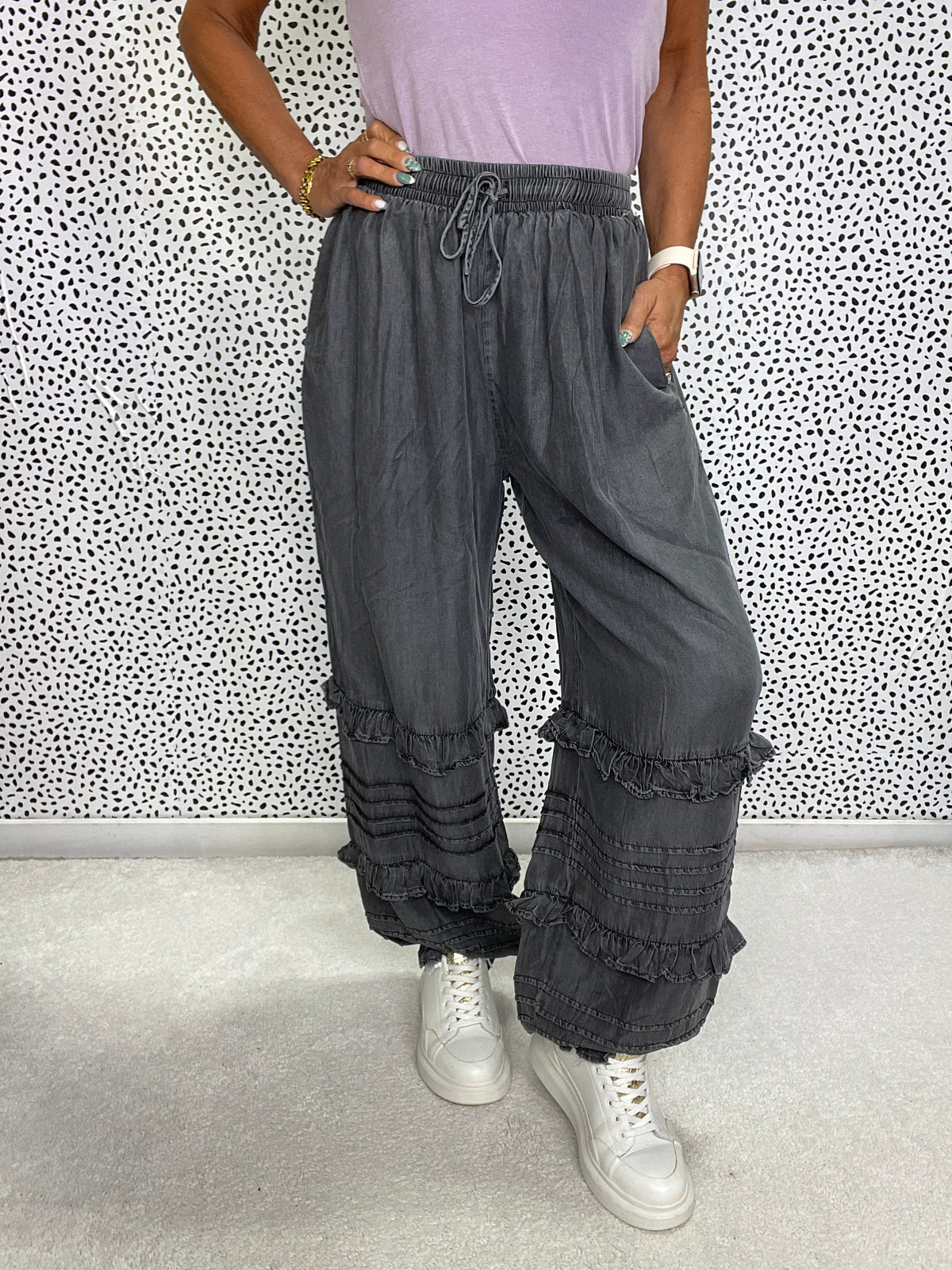 The Best Part Of Me Pull On Joggers In Black
