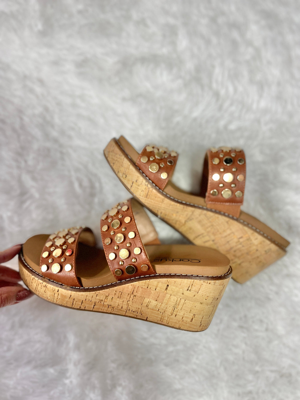 Corky's Bad Habit Bourbon Wedge Sandals *Final Sale*