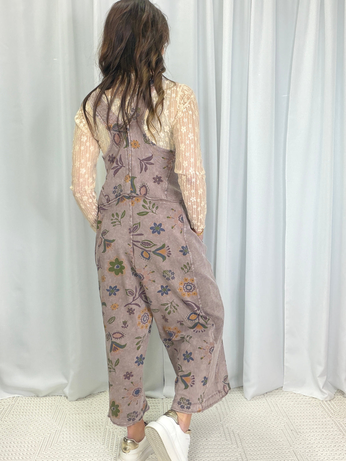 Tell Me Something Good Floral Print Jumpsuit In 3 Colors