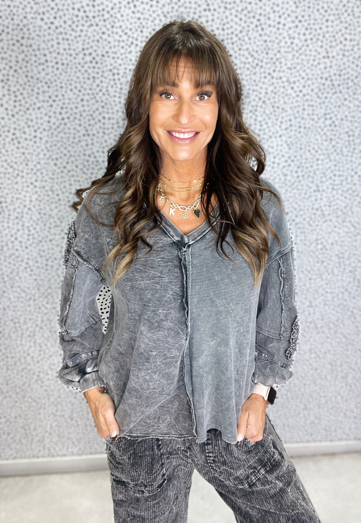 Desert Bloom Waffle Knit Top in 5 Colors