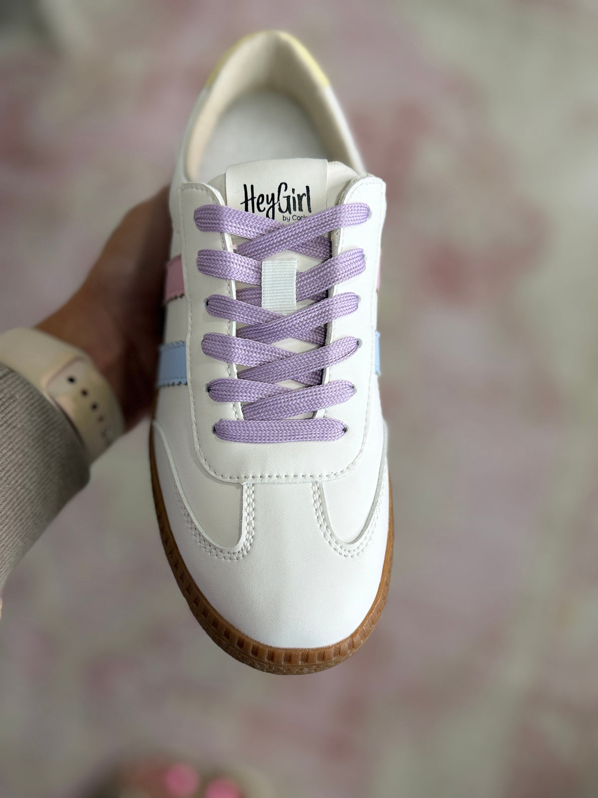 Corkys Heads Up Sneakers In Pastel Combo
