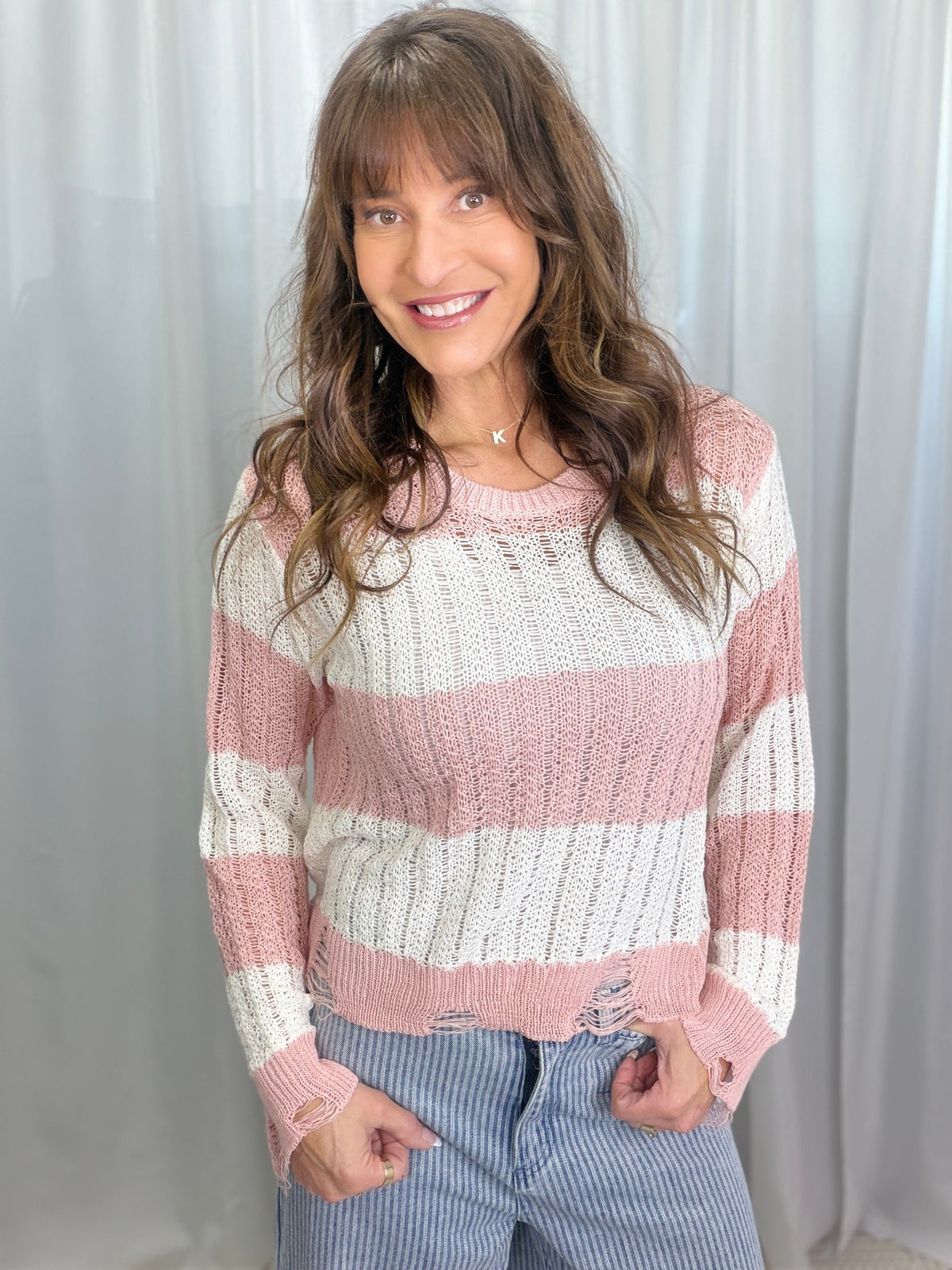 Pol Breeze Block Sweater in 3 Colors