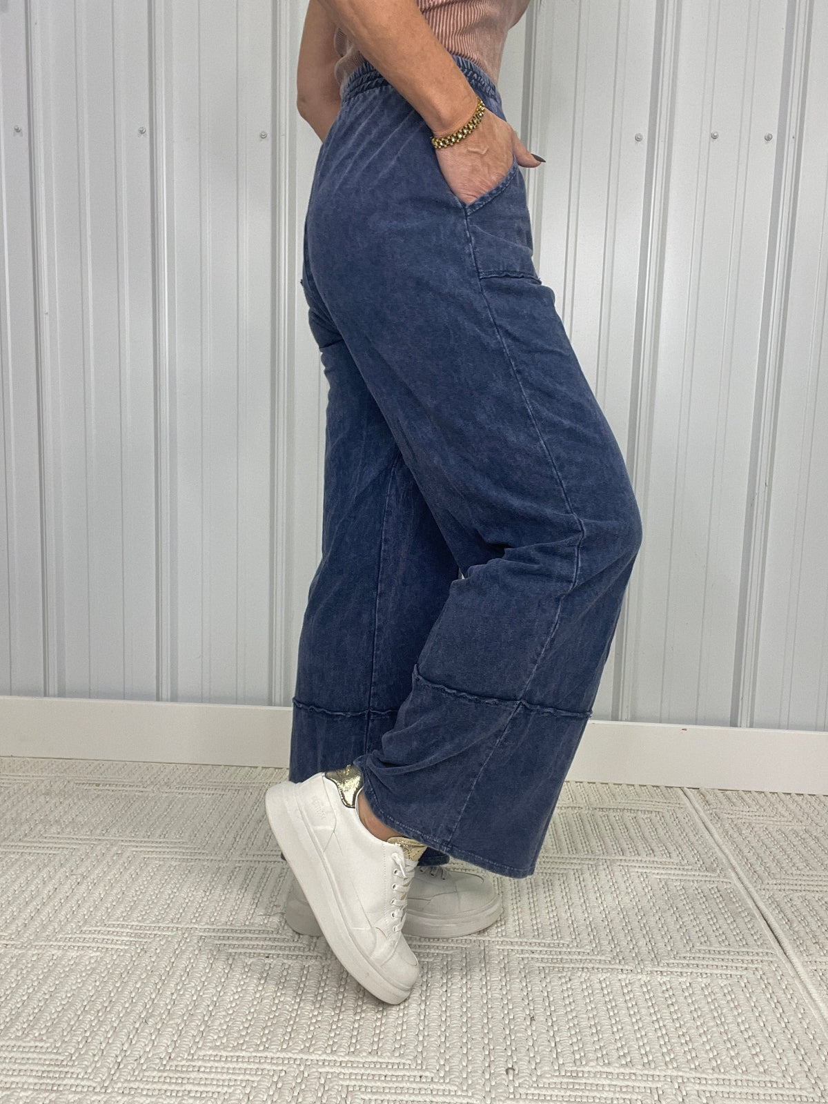 Something Right Mineral Washed Pants In 3 Colors