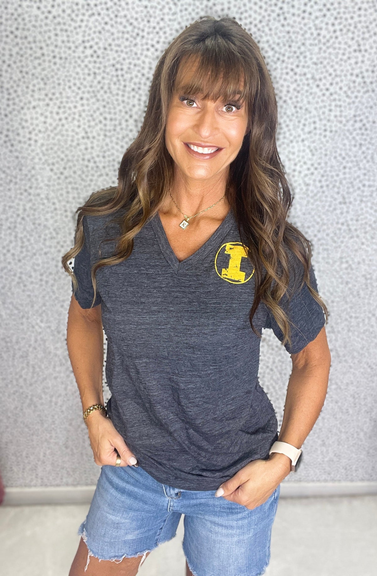 Gimme An I For Iowa Short Sleeve Tee