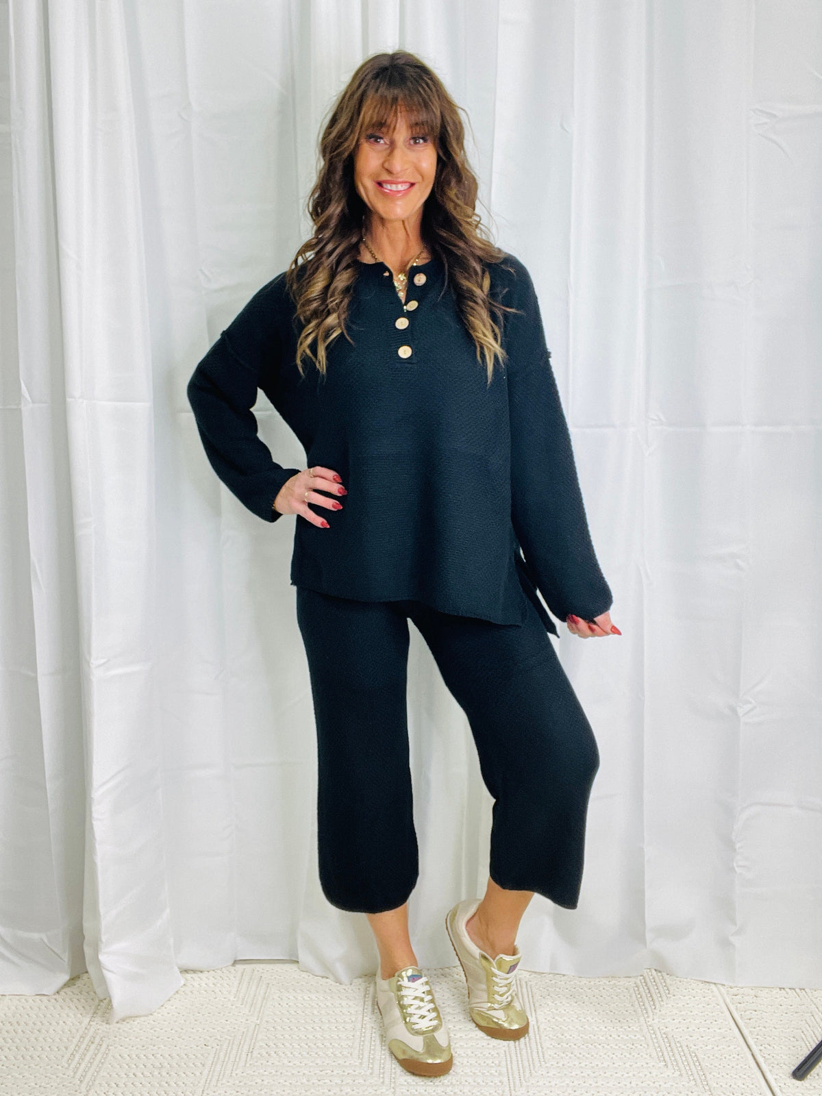 Everywhere Top And Bottom Set In 2 Colors *Final Sale*