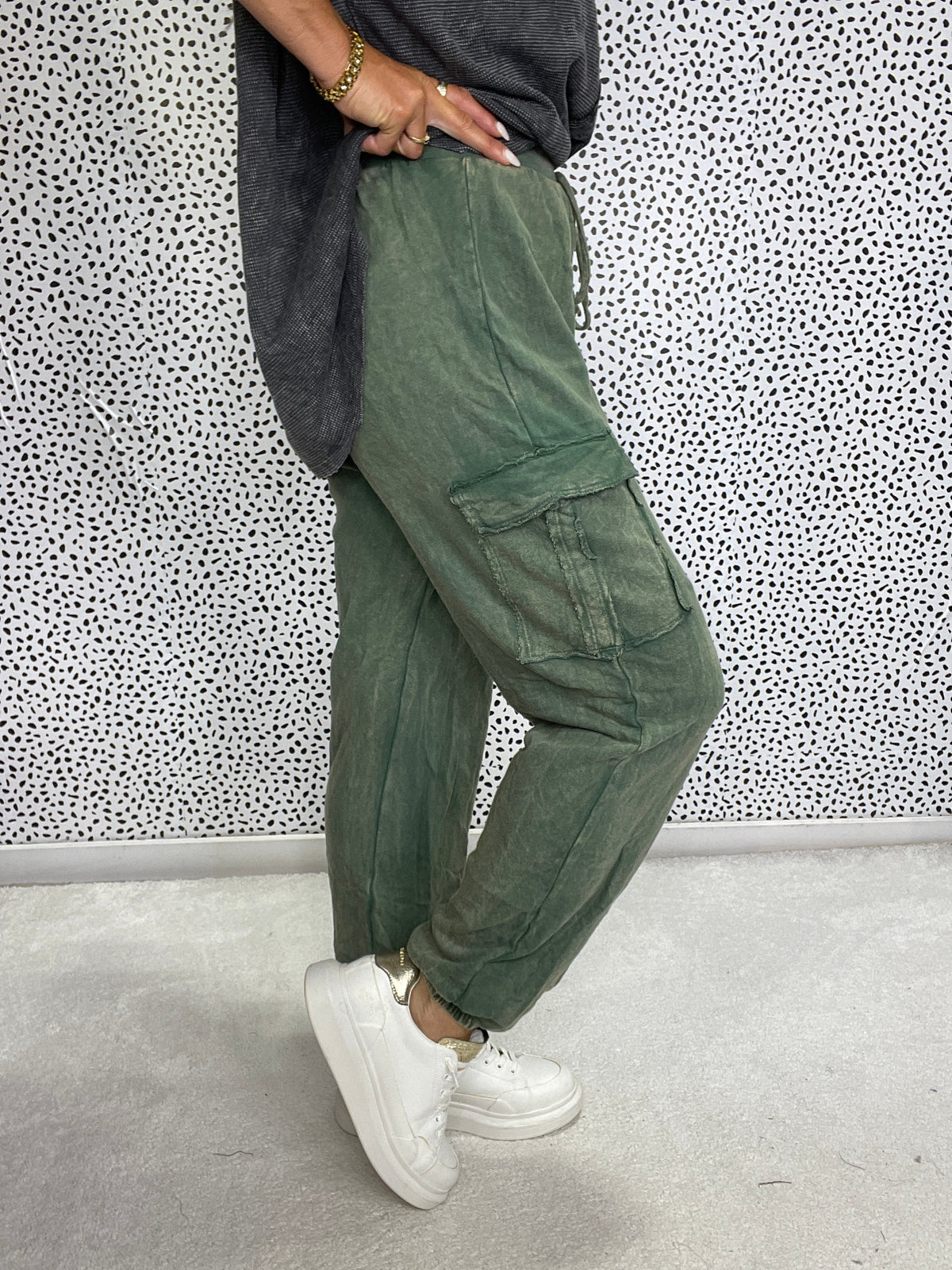 The Urban Mineral Cargo Joggers In 2 Colors *Final Sale*