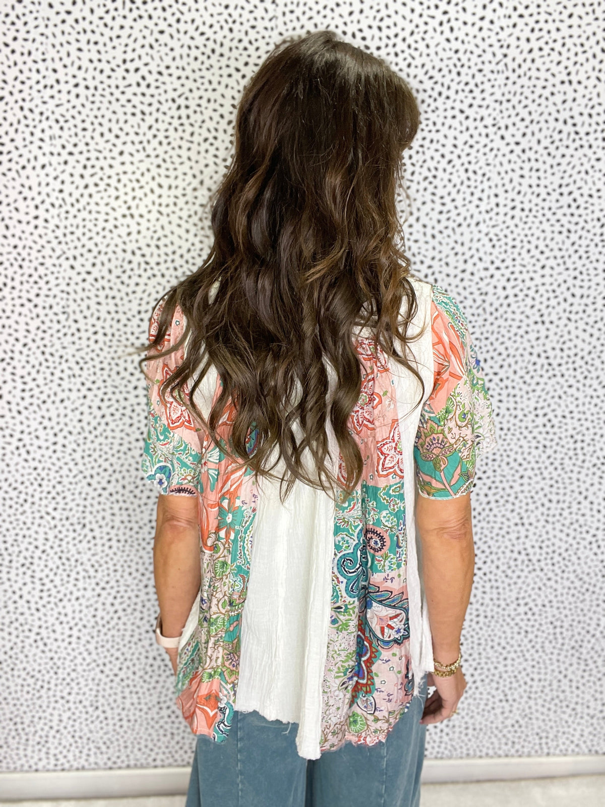 POL Surprise Ruffle Short Sleeve Printed Top In 3 colors