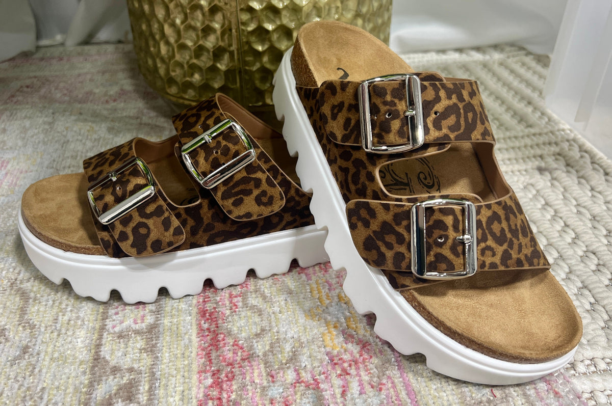 Very G Jazmin Platform Sandal Leopard *Final Sale*